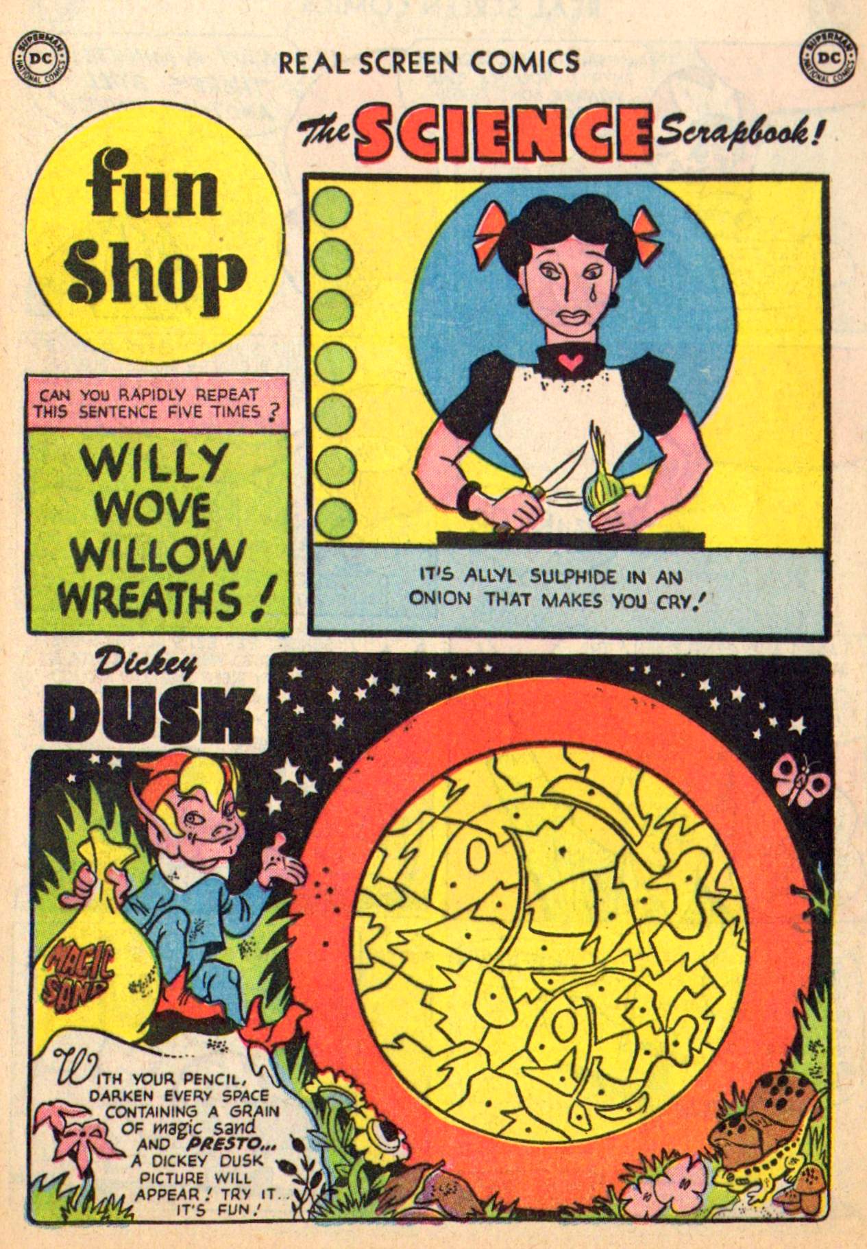 Read online Real Screen Comics comic -  Issue #74 - 16