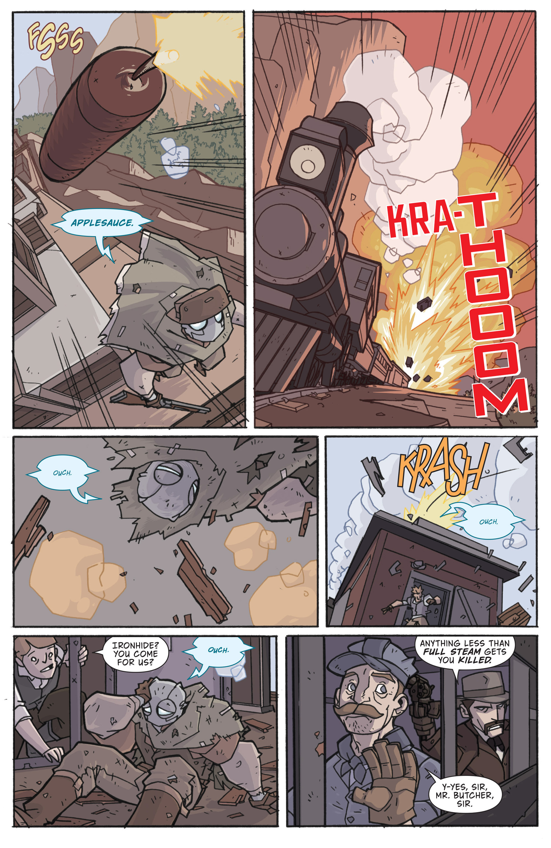 Read online Atomic Robo and the Knights of the Golden Circle comic -  Issue #3 - 12