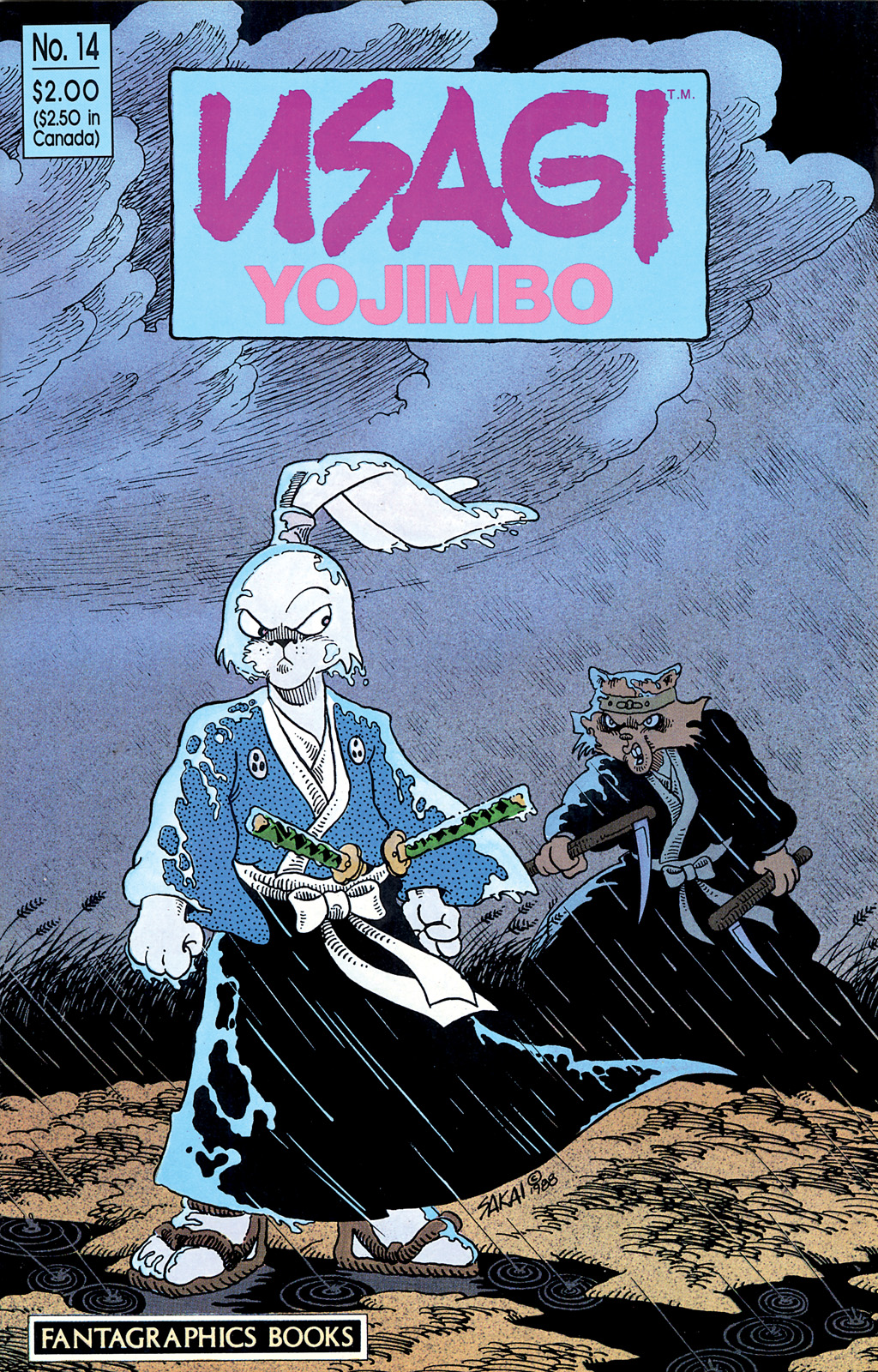 Read online Usagi Yojimbo (1987) comic -  Issue #14 - 1