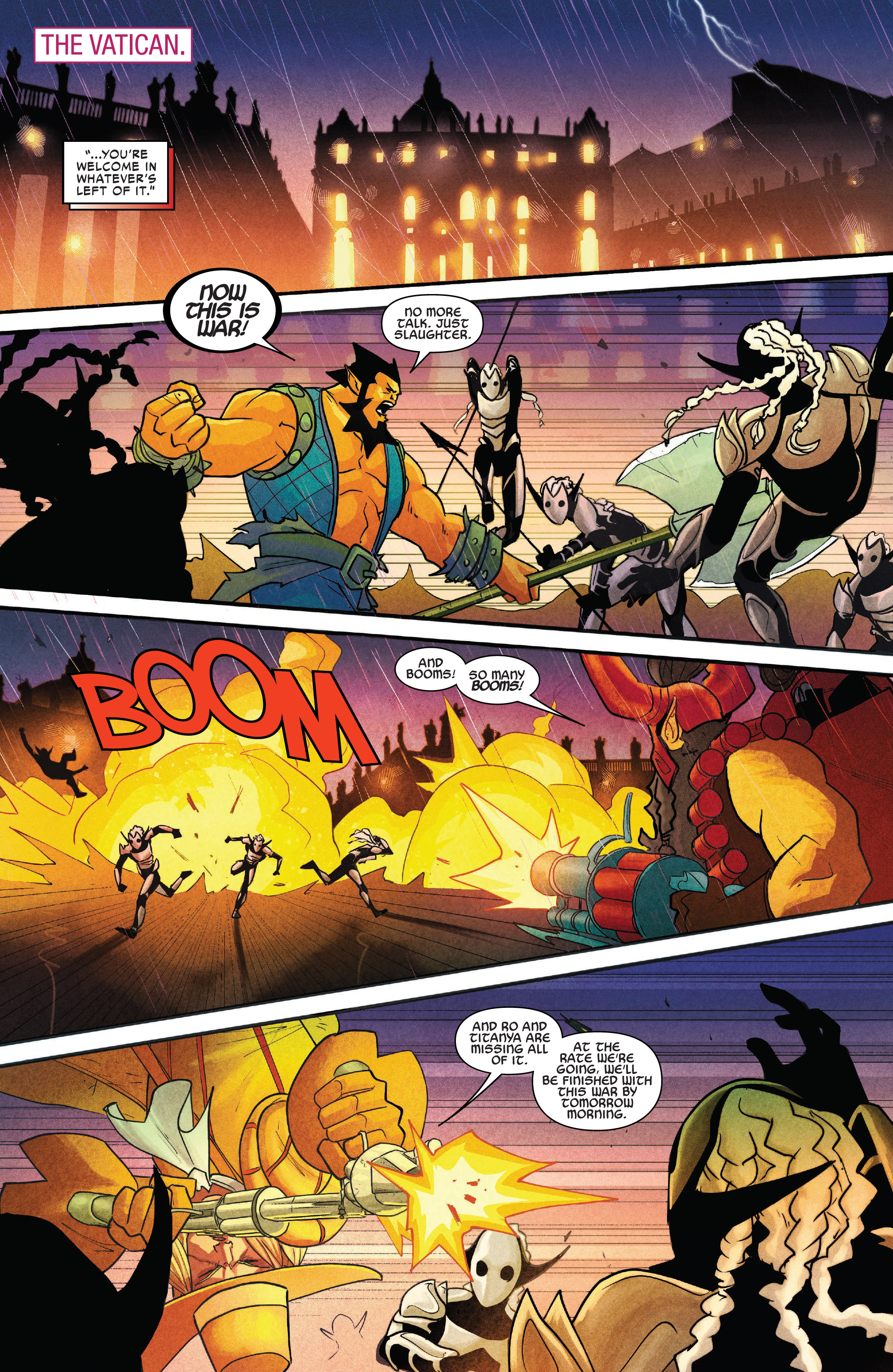 Read online War of the Realms: Spider-Man & the League of Realms comic -  Issue # _TPB - 39