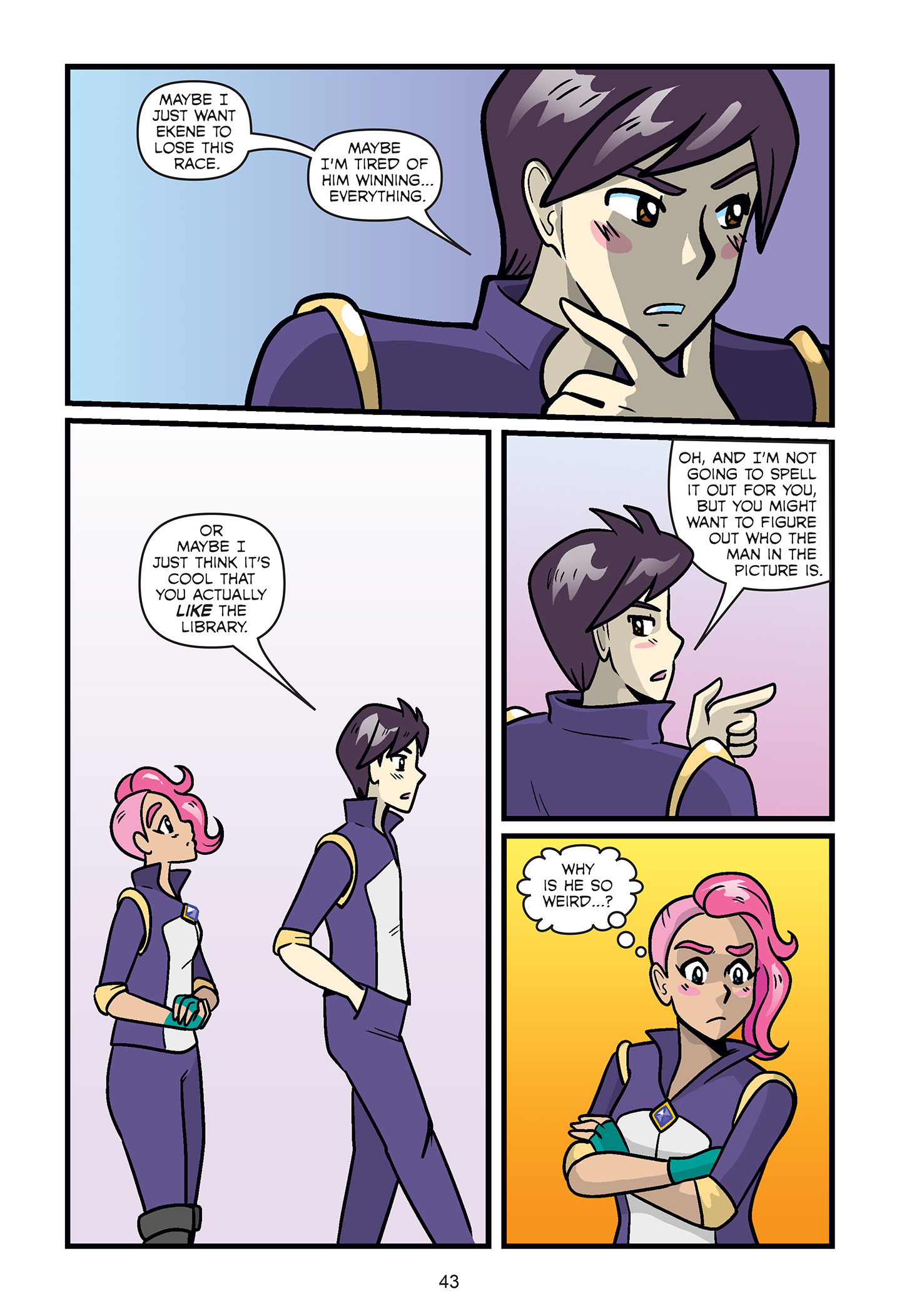 Read online Ana and the Cosmic Race comic -  Issue # TPB - 45