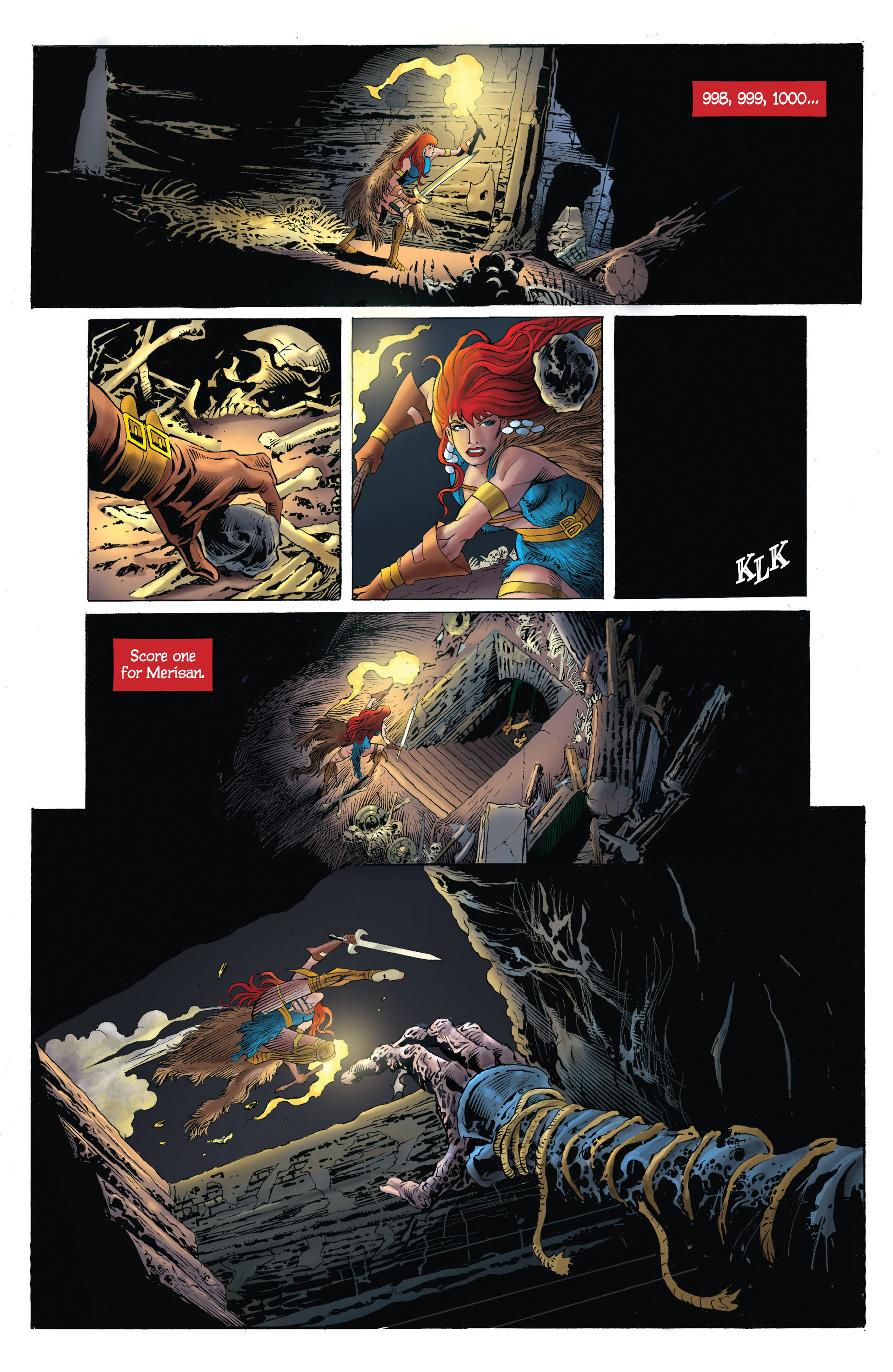 Read online Red Sonja: Unchained comic -  Issue #2 - 7