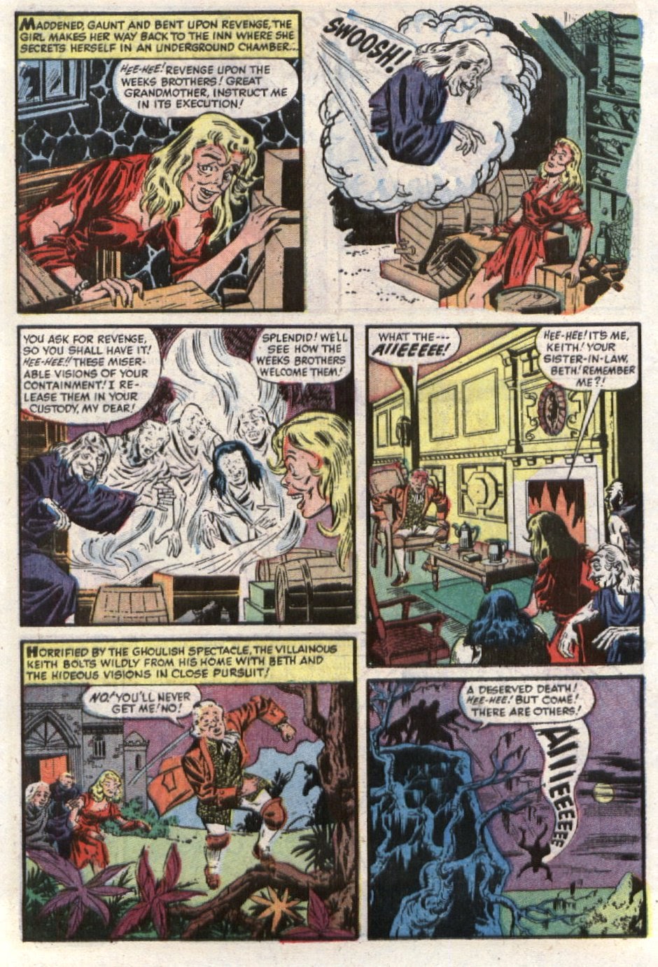 Read online Chamber of Chills (1951) comic -  Issue #11 - 23