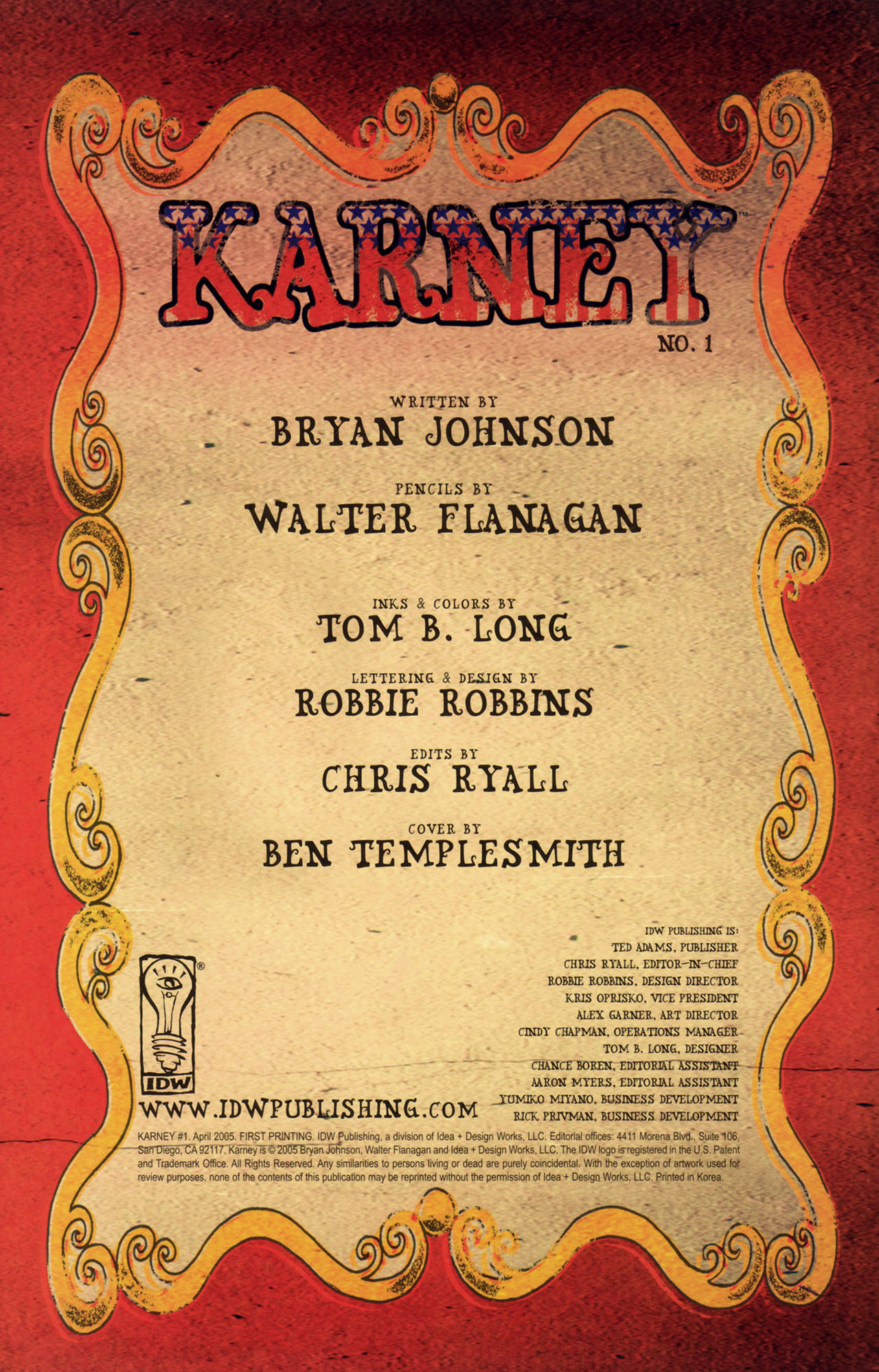 Read online Karney comic -  Issue #1 - 2