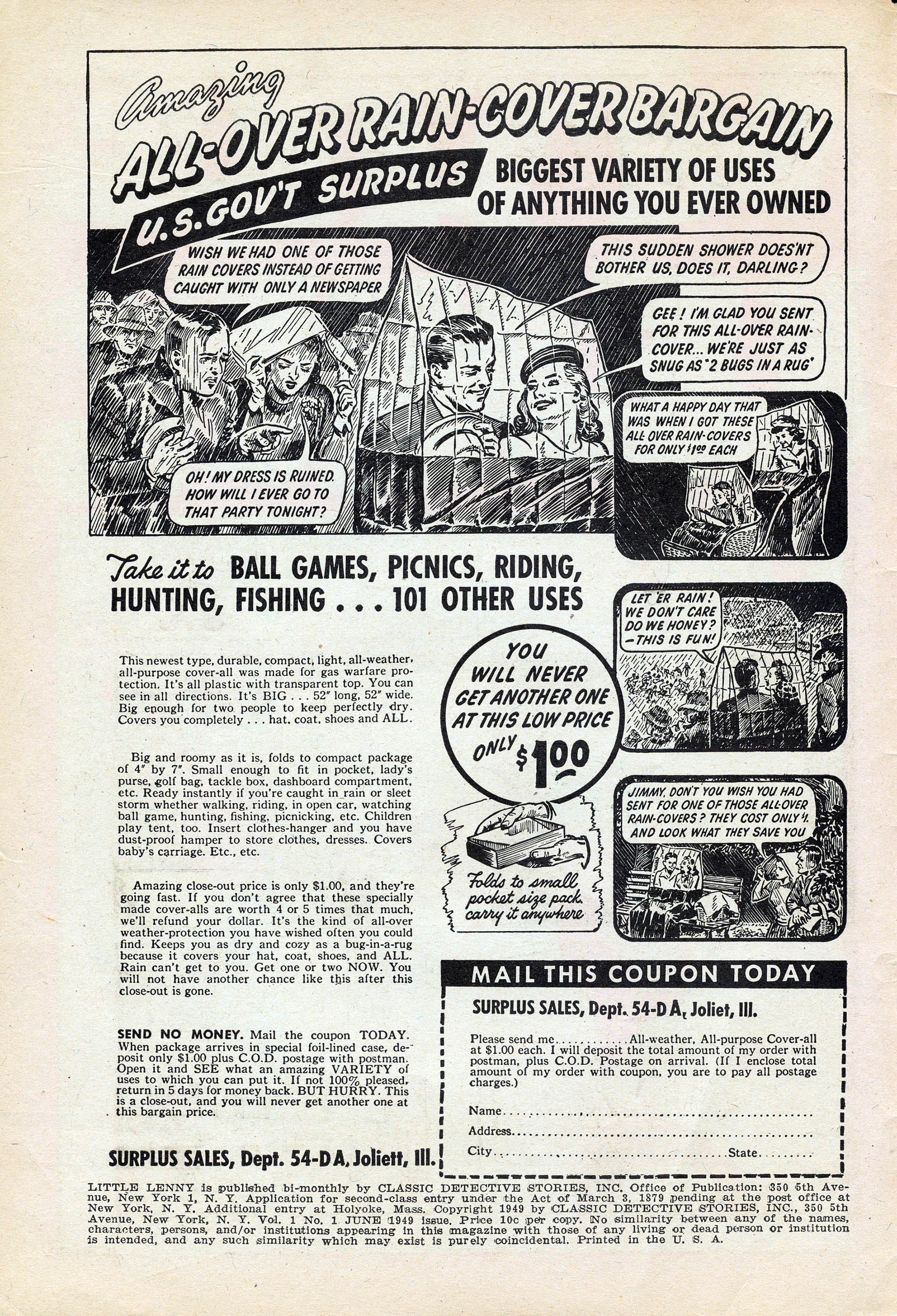 Read online Little Lenny comic -  Issue #1 - 2