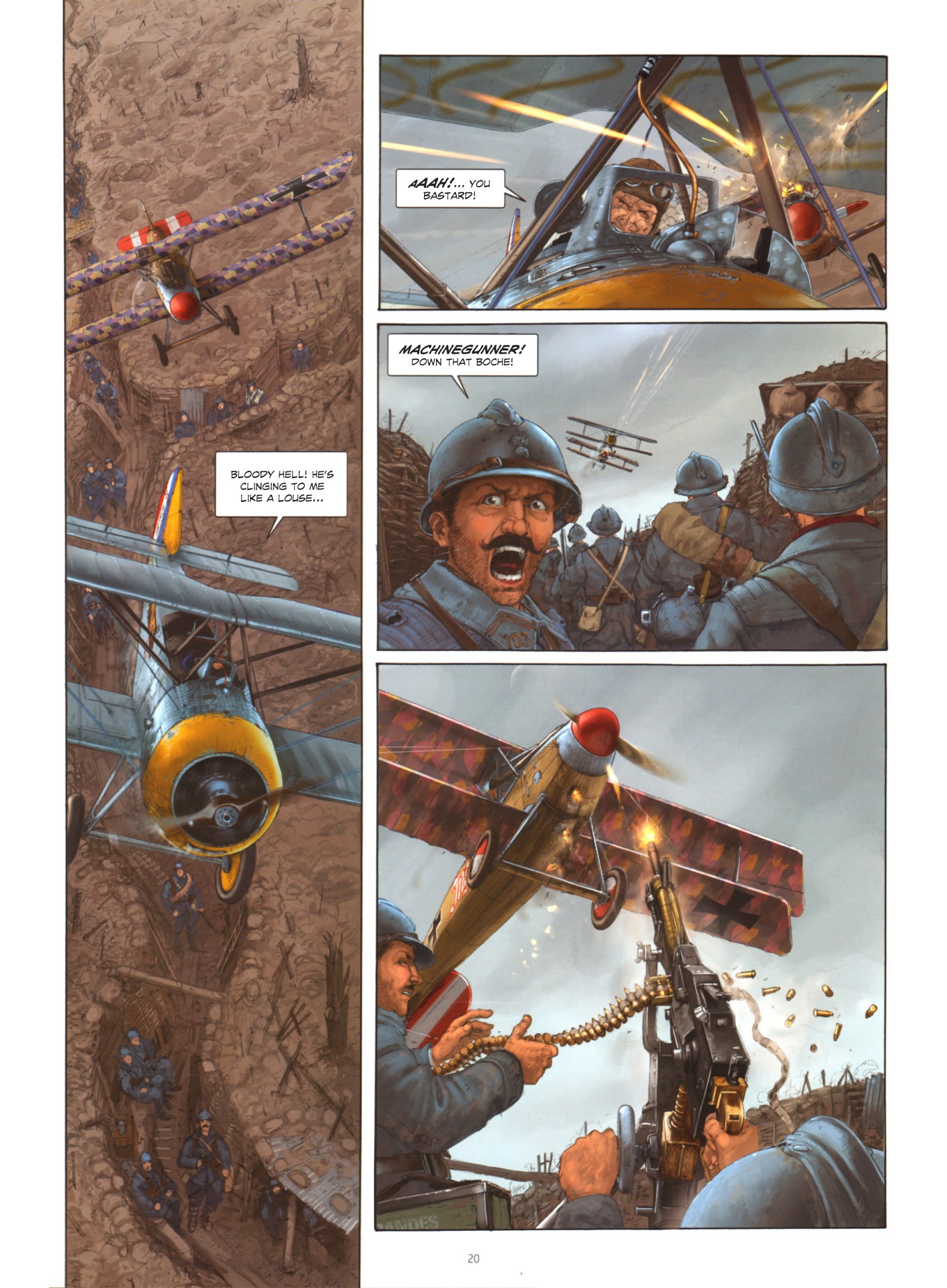 Read online Le Pilote à l'Edelweiss comic -  Issue #1 - 22
