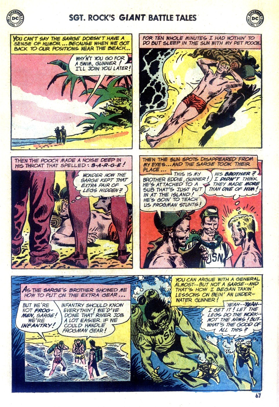 Read online Our Army at War (1952) comic -  Issue #190 - 69