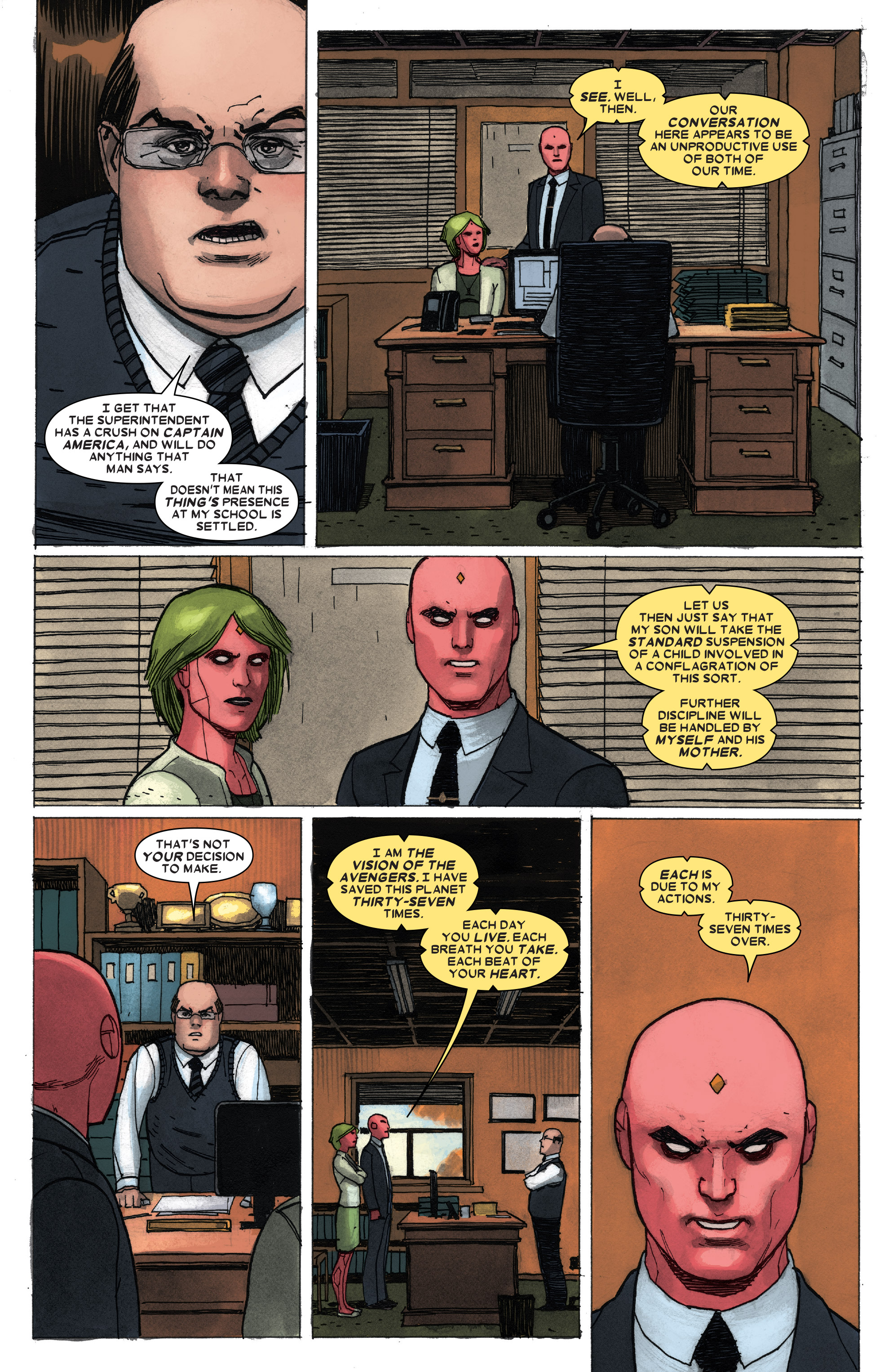 Read online Vision: Director's Cut comic -  Issue #1 - 39