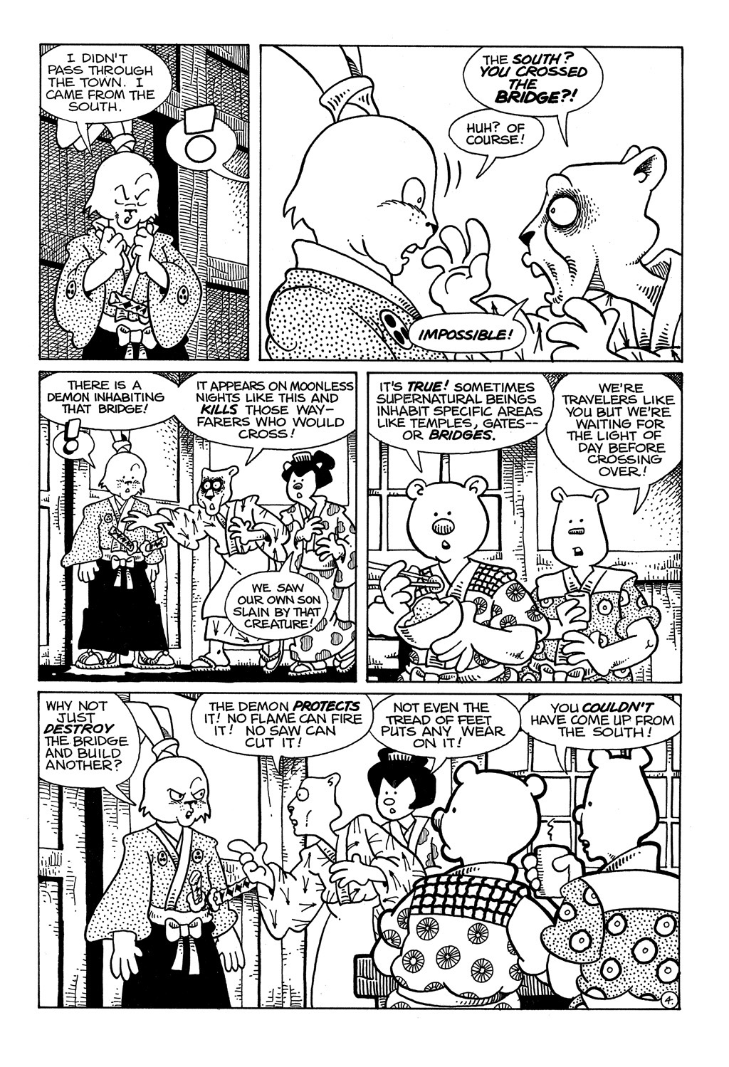 Read online Usagi Yojimbo (1987) comic -  Issue #25 - 6