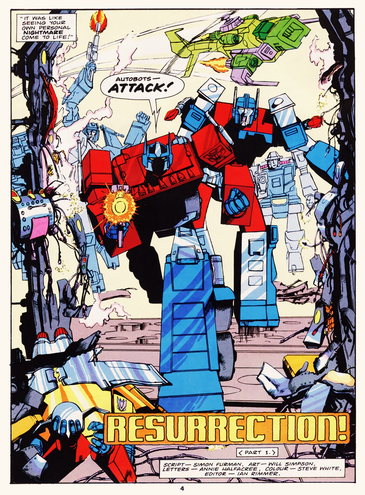 Read online The Transformers (UK) comic -  Issue #103 - 4