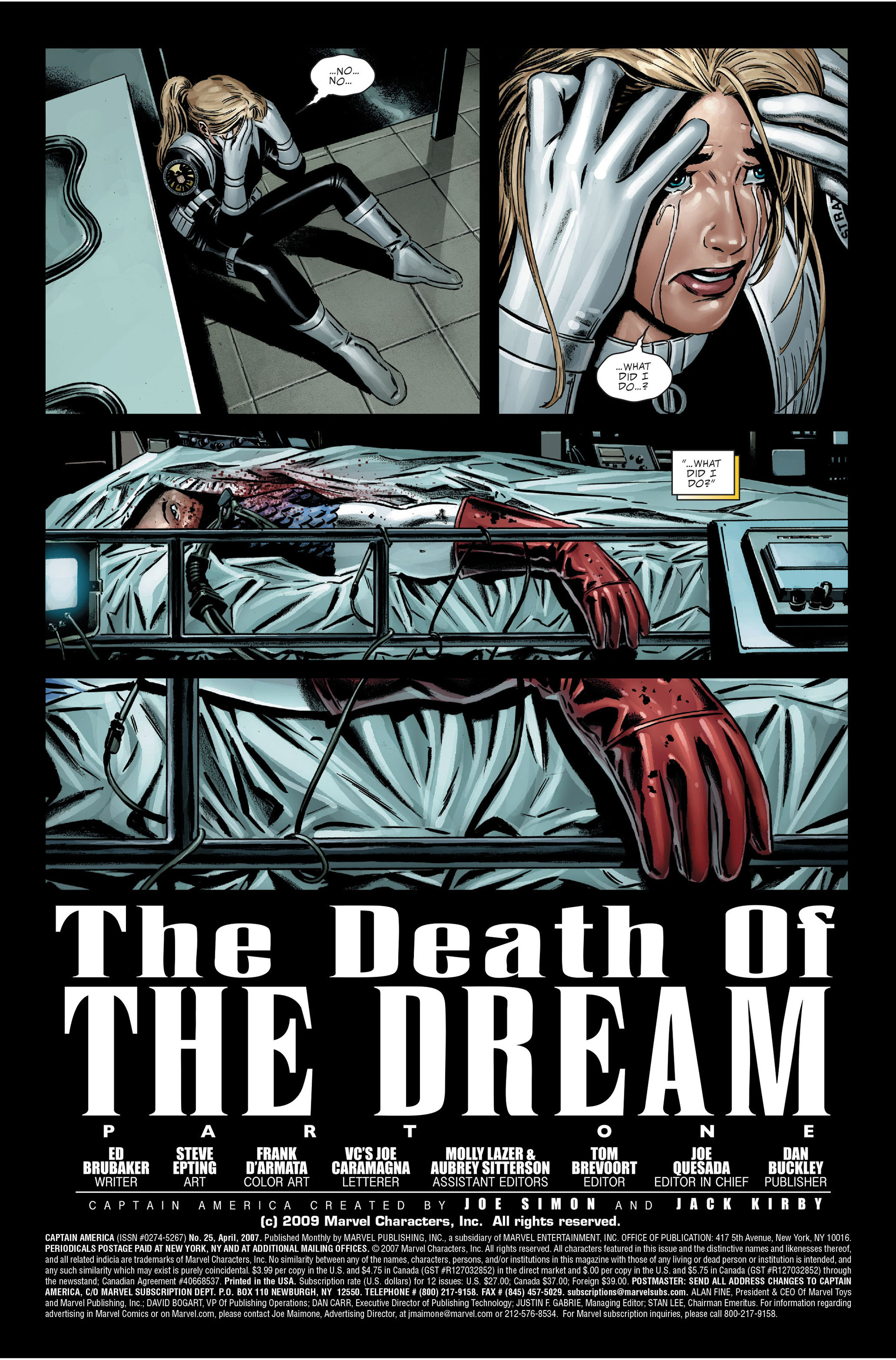 Read online Death of Captain America: The Death of the Dream comic -  Issue # TPB (Part 1) - 36