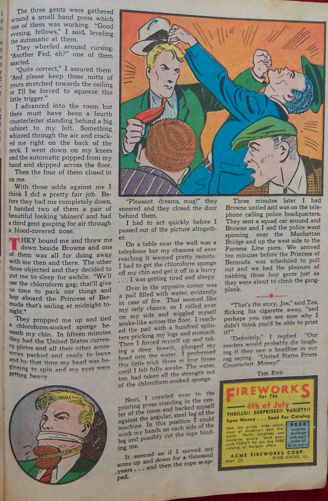 Read online Adventure Comics (1938) comic -  Issue #40 - 43