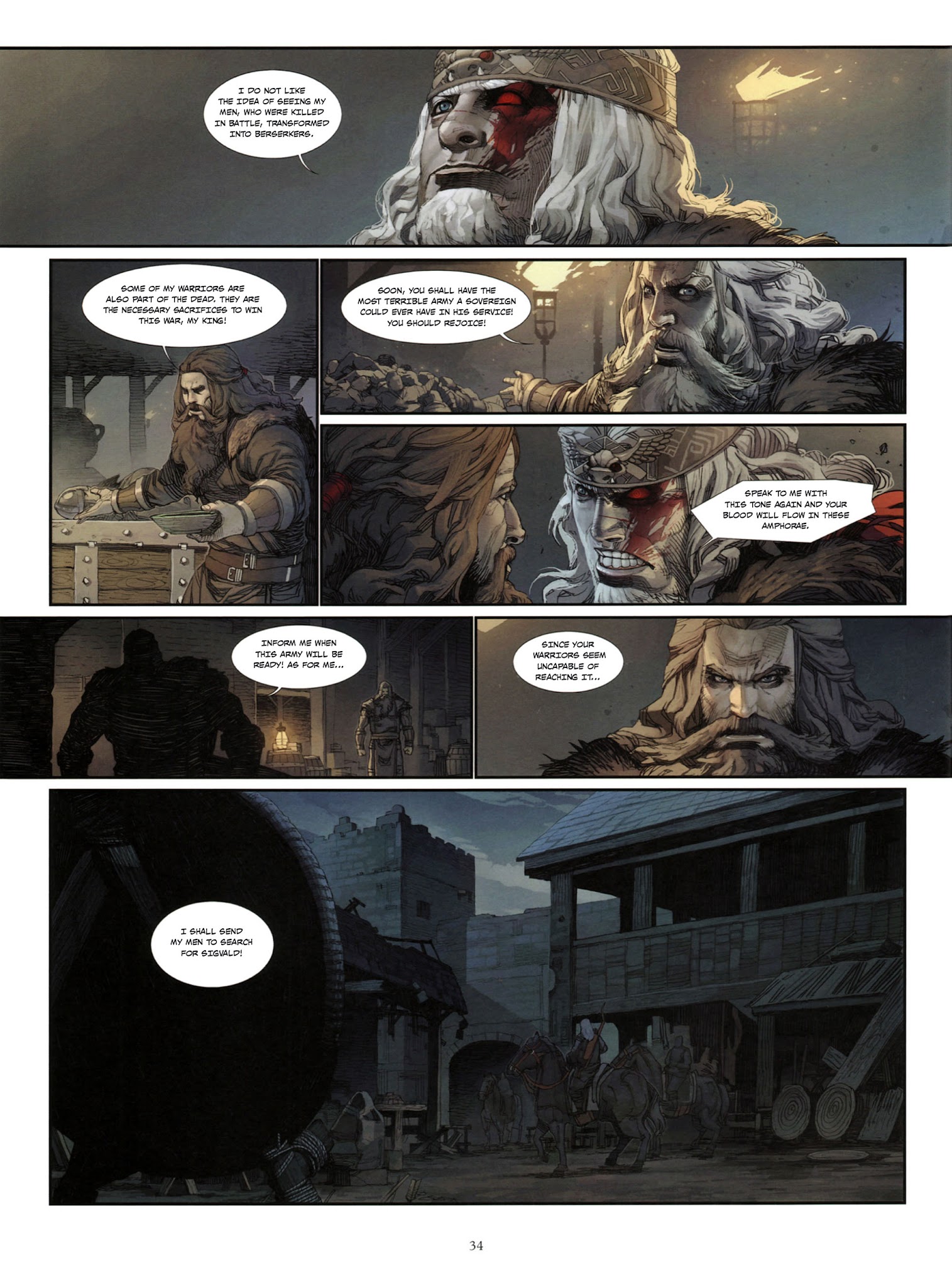 Read online Konungar comic -  Issue #2 - 35