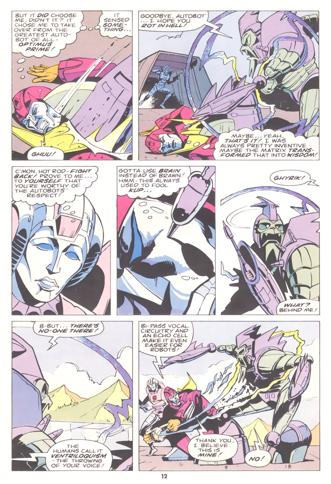 Read online The Transformers (UK) comic -  Issue #187 - 11
