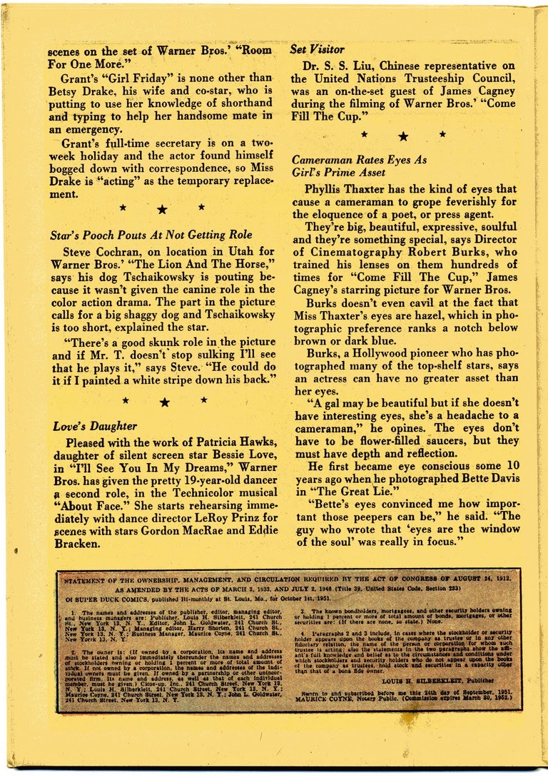 Read online Super Duck Comics comic -  Issue #43 - 42