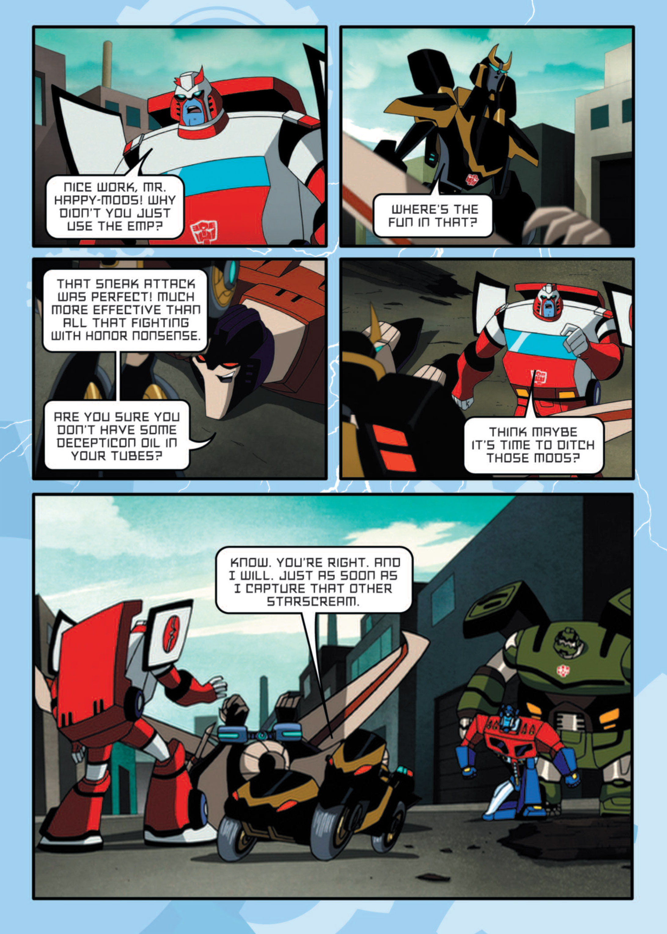 Read online Transformers Animated comic -  Issue #10 - 103