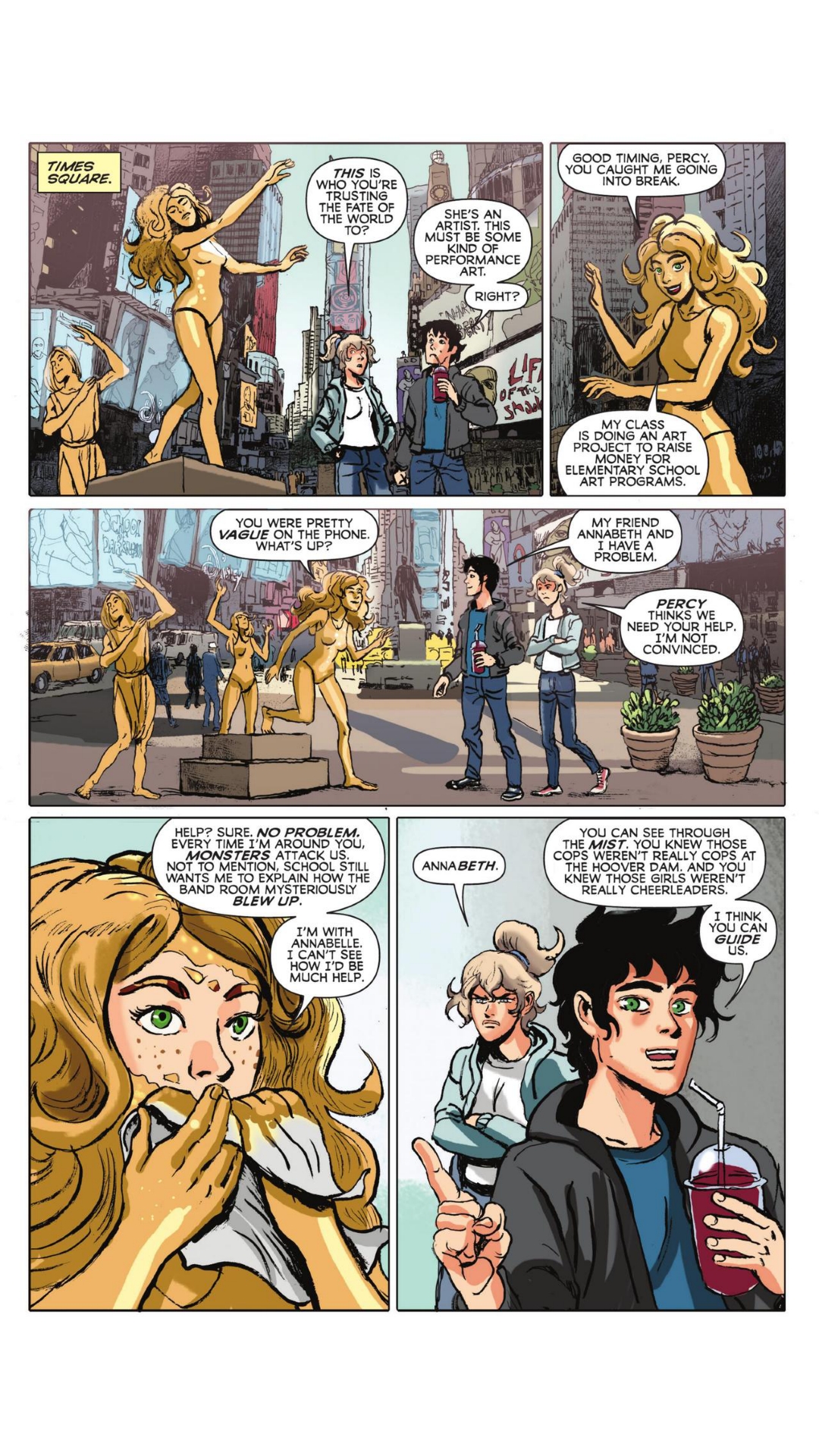 Read online Percy Jackson and the Olympians comic -  Issue # TPB 4 - 85