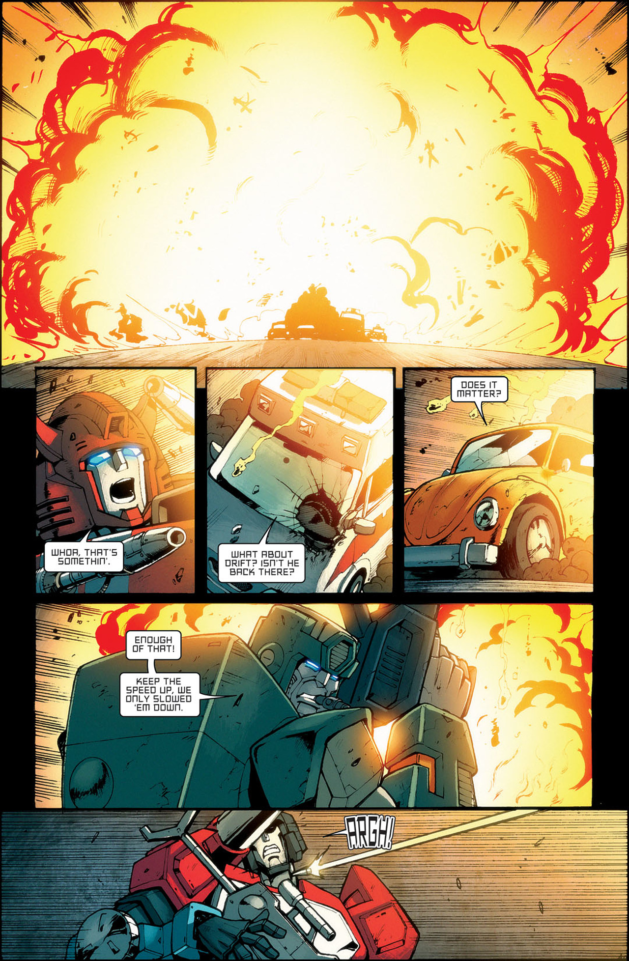 Read online The Transformers: All Hail Megatron comic -  Issue #8 - 14