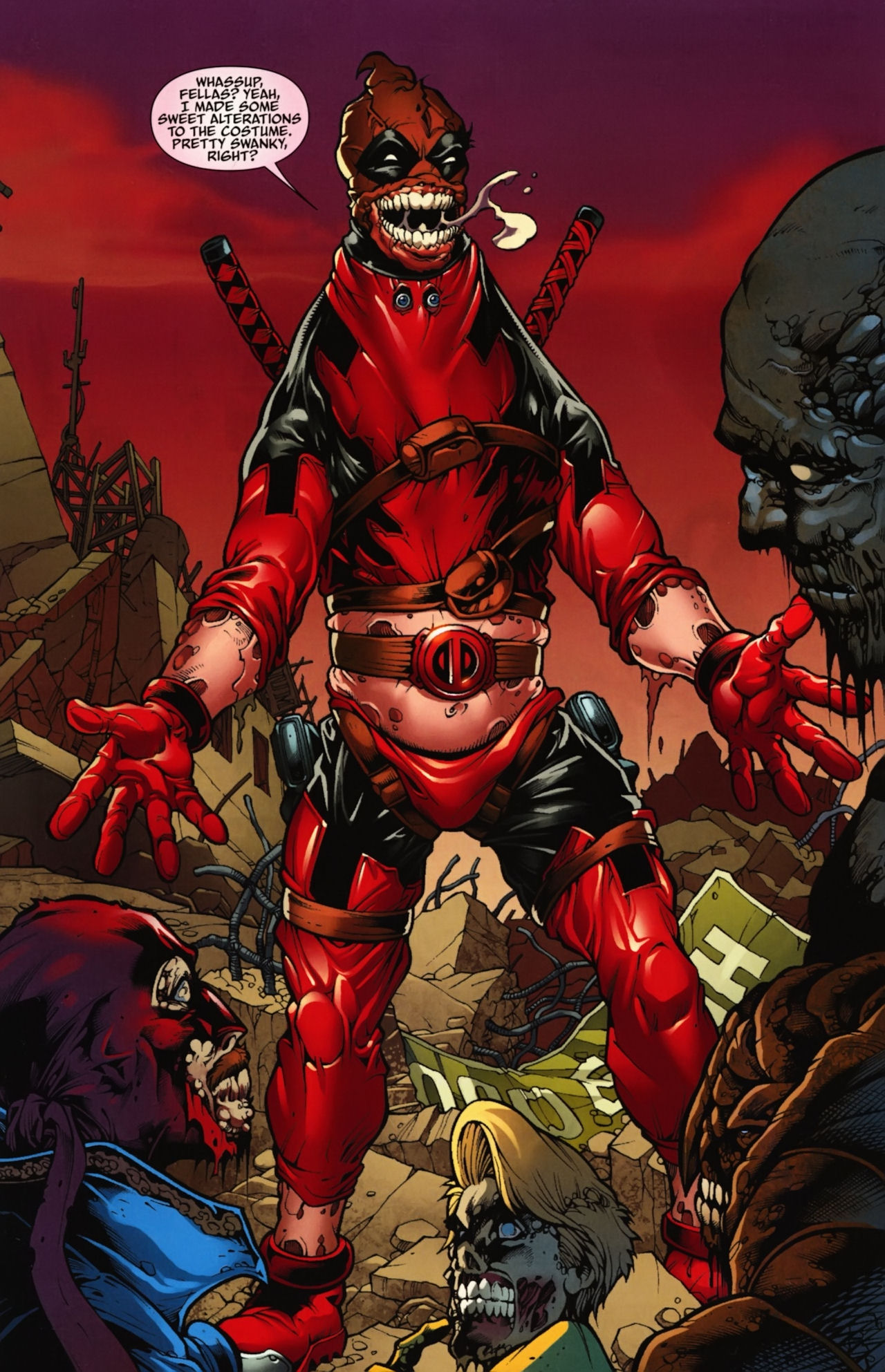 Read online Deadpool: Merc With a Mouth comic -  Issue #9 - 9