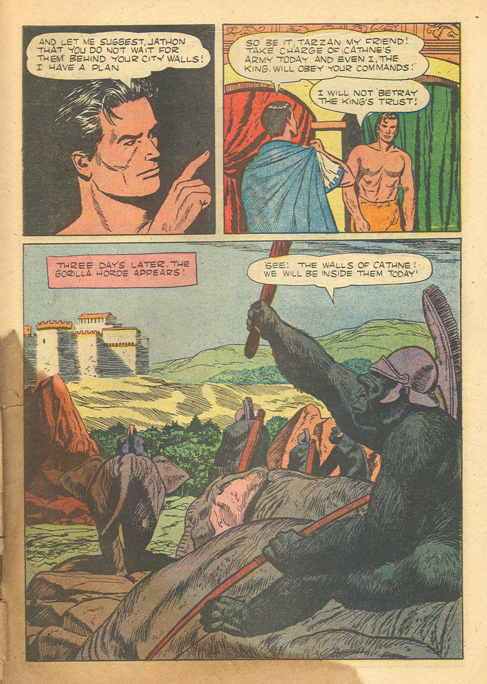 Read online Tarzan (1948) comic -  Issue #54 - 39