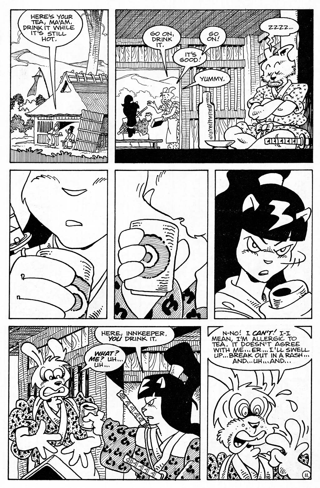 Read online Usagi Yojimbo (1996) comic -  Issue #15 - 12