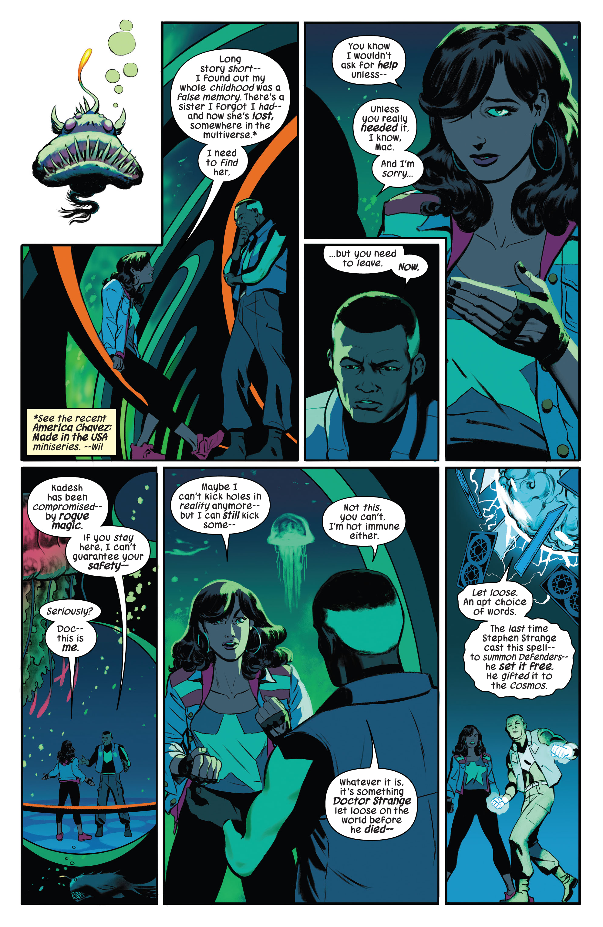 Read online Defenders: Beyond comic -  Issue #1 - 10