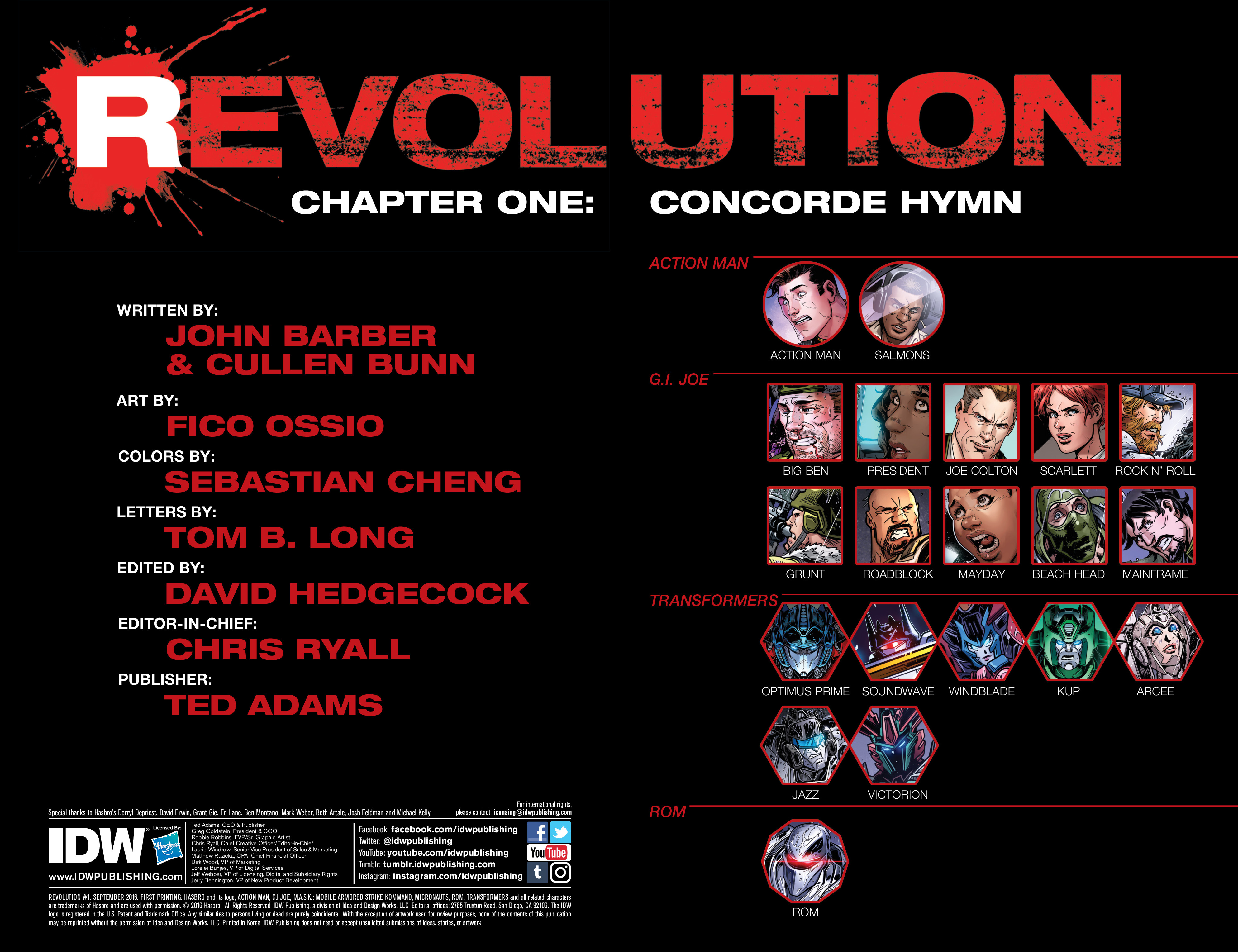 Read online Revolution comic -  Issue #1 - 2