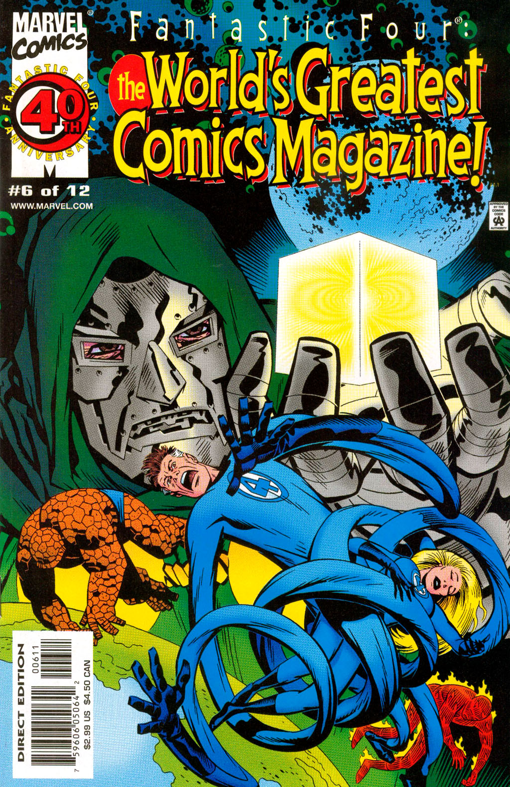 Read online Fantastic Four: World's Greatest Comics Magazine comic -  Issue #6 - 1