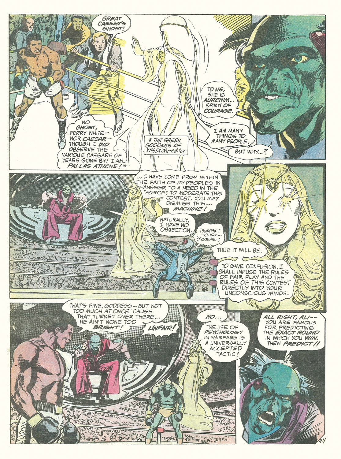 Read online Superman vs Muhammad Ali (1978) comic -  Issue # Full - 42