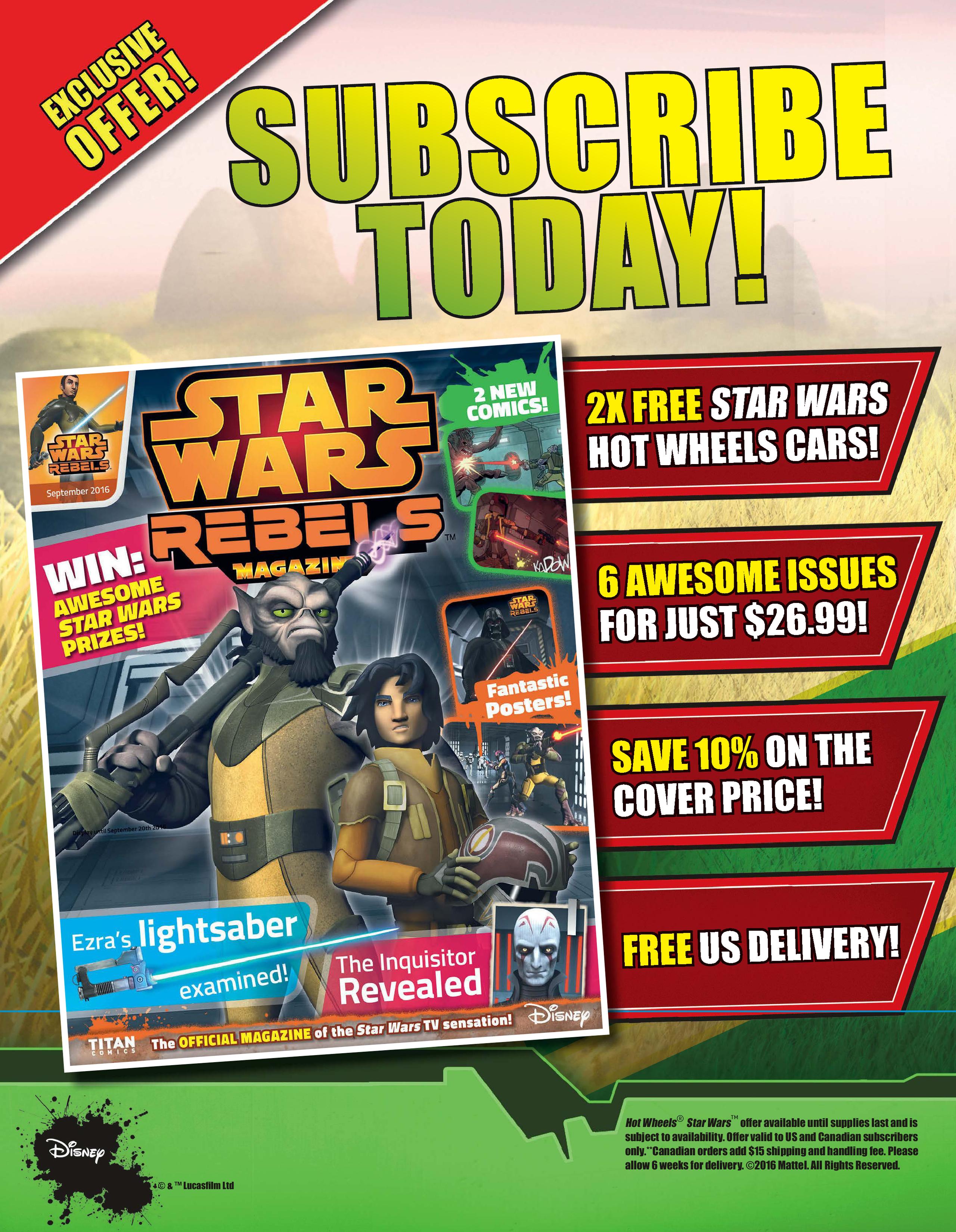Read online Star Wars Rebels Magazine comic -  Issue #6 - 44