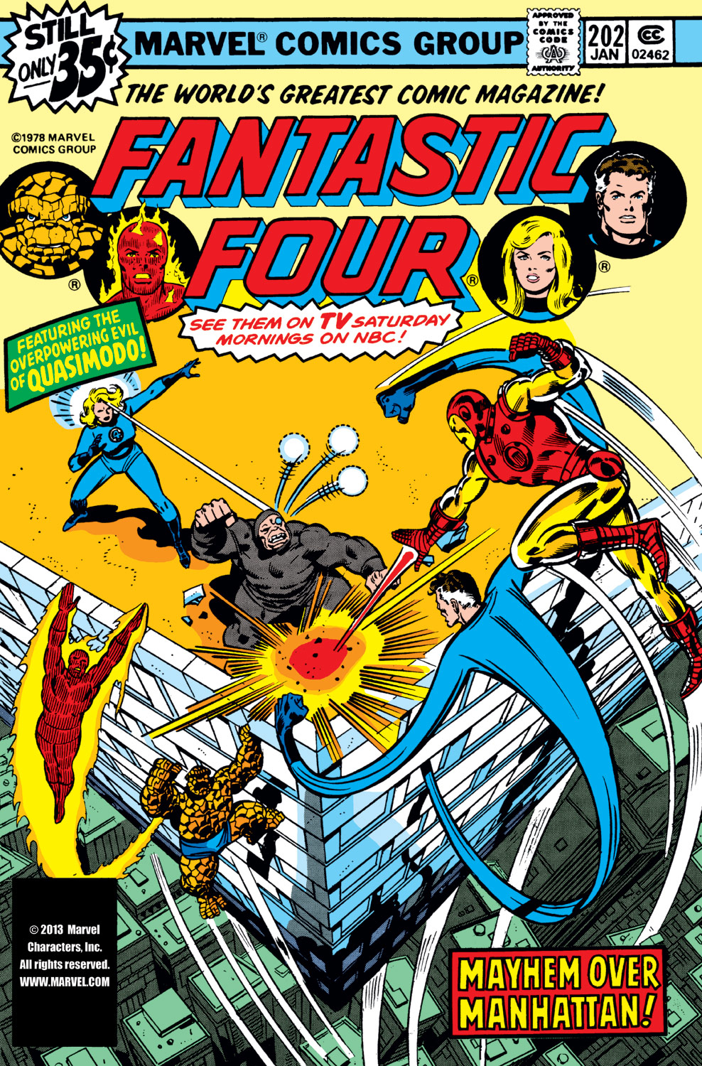 Read online Fantastic Four (1961) comic -  Issue #202 - 1