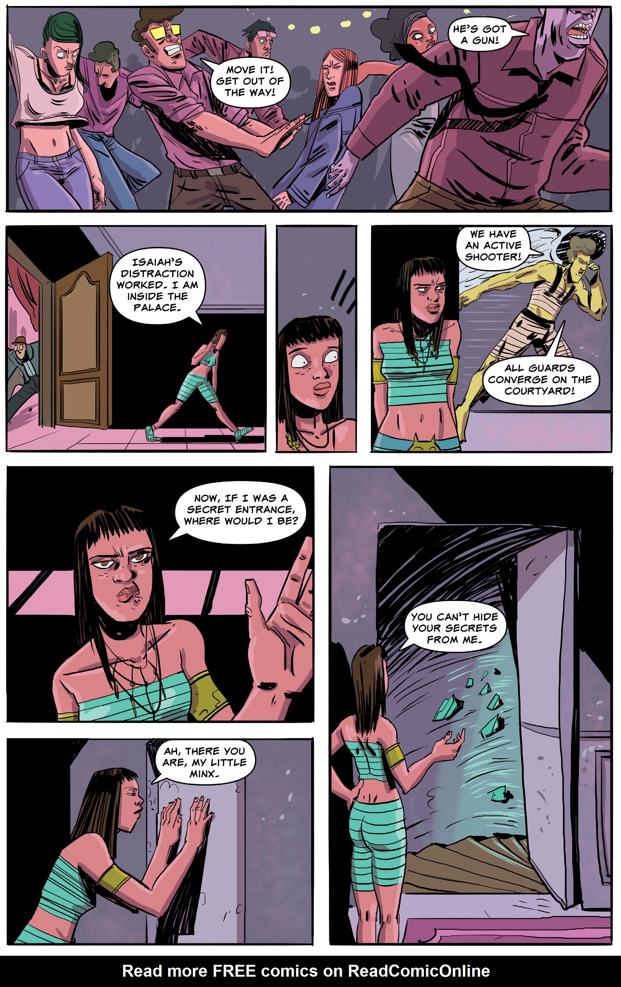 Read online Heavenly Blues comic -  Issue #6 - 12