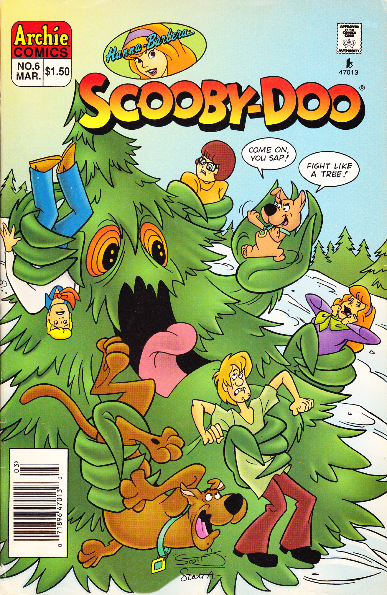 Read online Scooby-Doo (1995) comic -  Issue #6 - 1