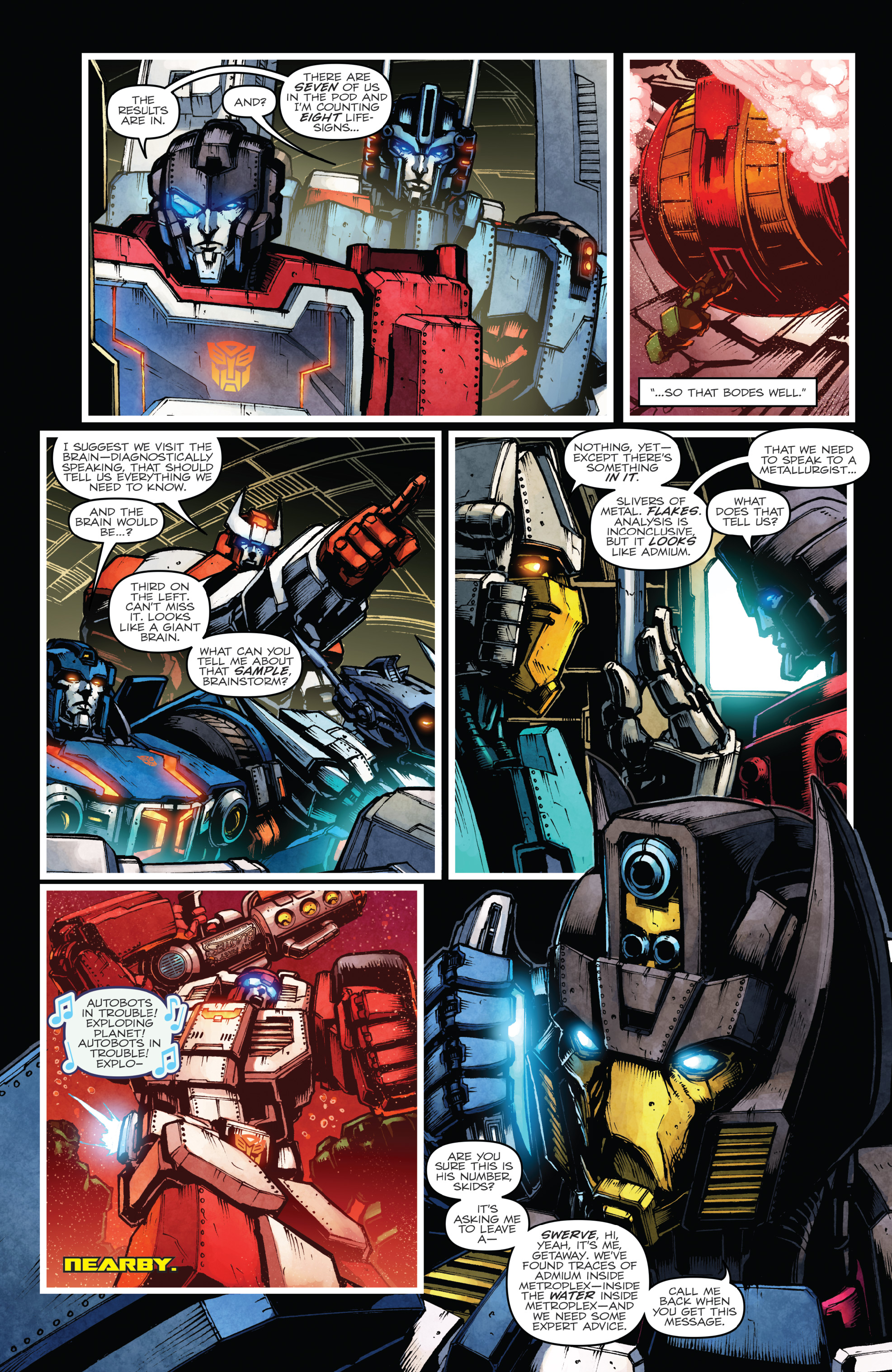 Read online The Transformers: Dark Cybertron comic -  Issue # Full - 133