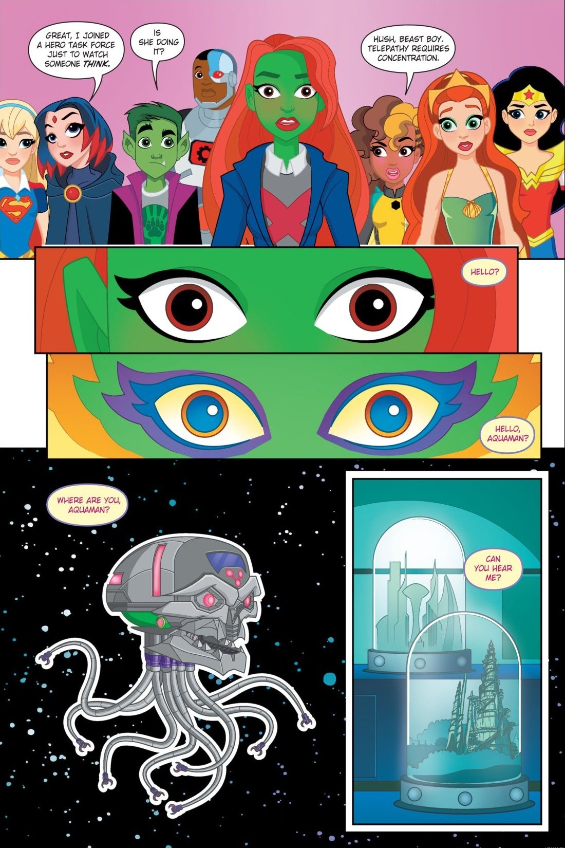 Read online DC Super Hero Girls: Search for Atlantis comic -  Issue # TPB - 28