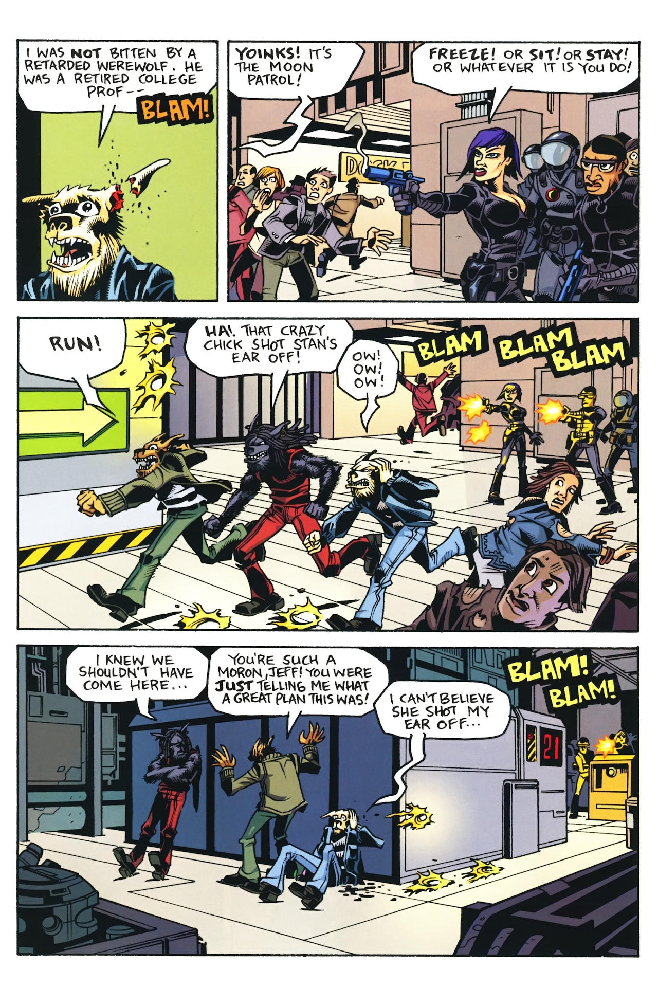 Read online Werewolves on the Moon: Versus Vampires comic -  Issue #1 - 11