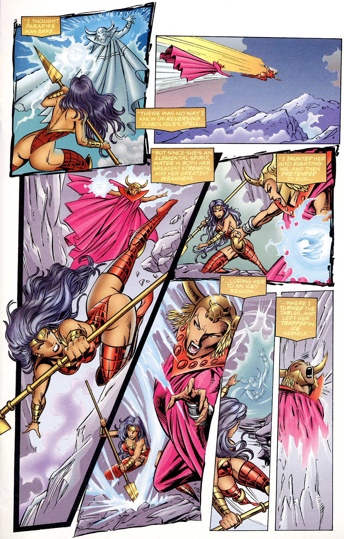 Read online Glory comic -  Issue #8 - 11