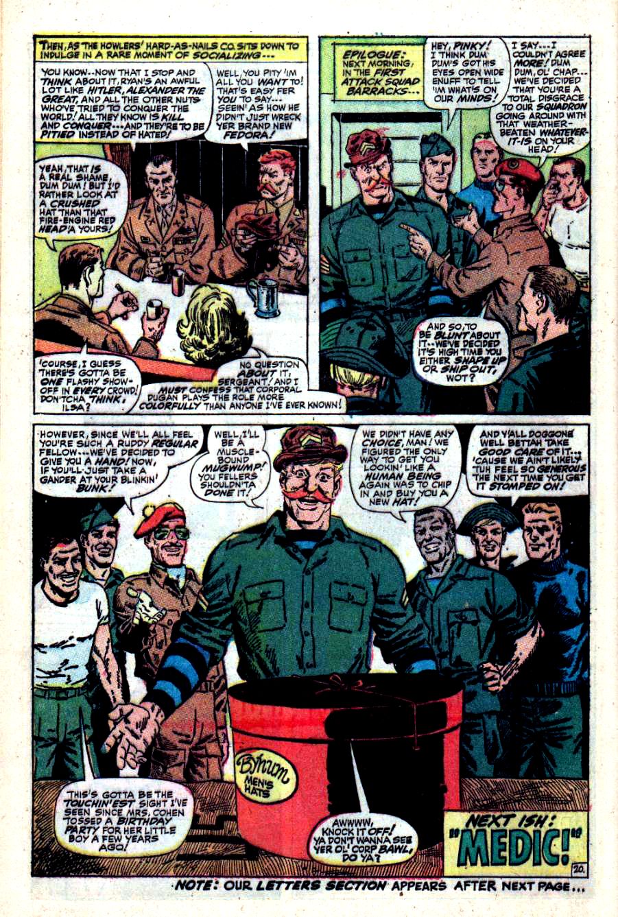 Read online Sgt. Fury comic -  Issue #45 - 28