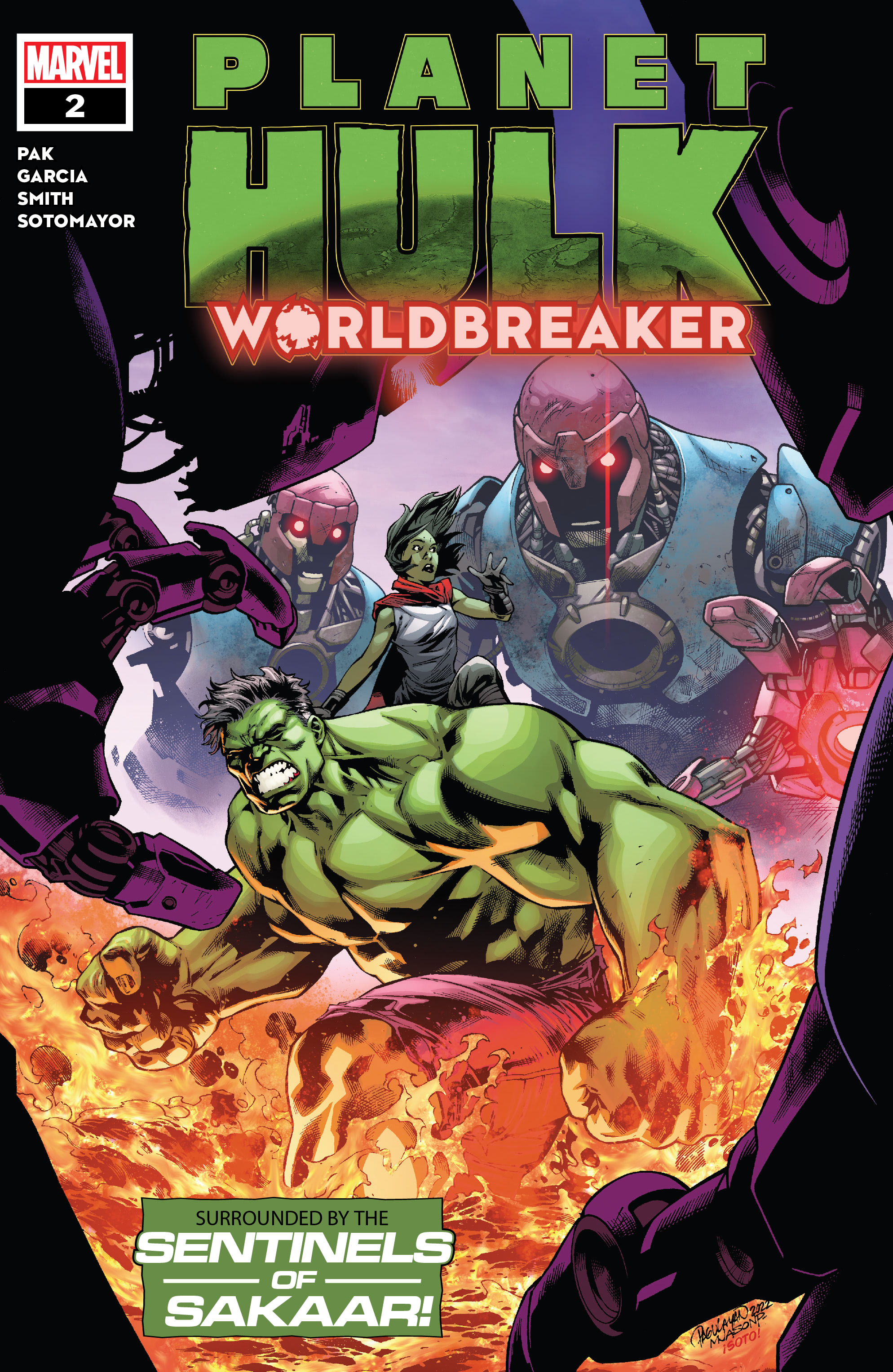 Read online Planet Hulk Worldbreaker comic -  Issue #2 - 1