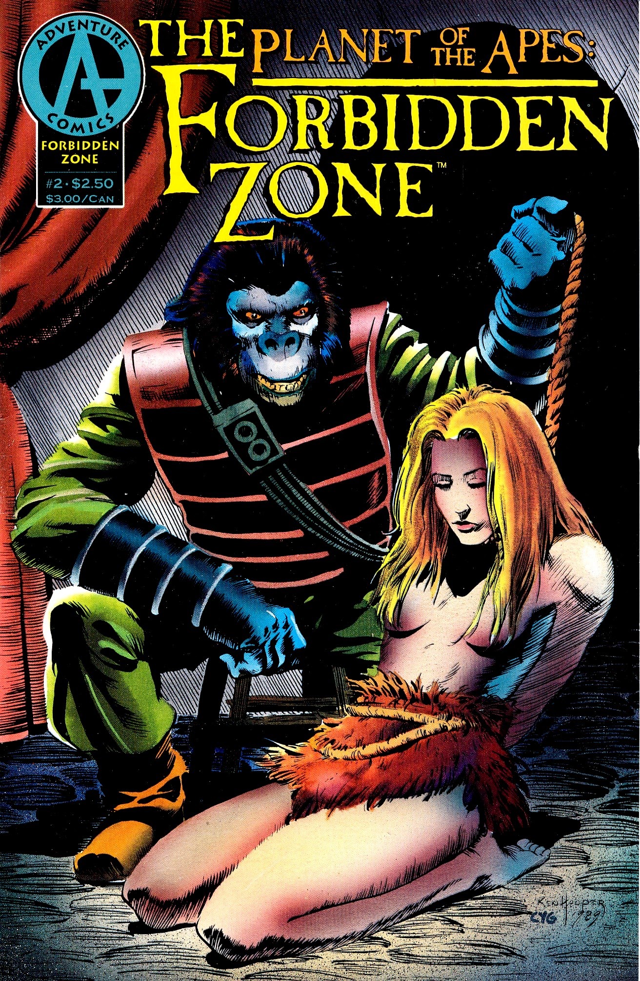Read online Planet of the Apes: The Forbidden Zone comic -  Issue #2 - 1