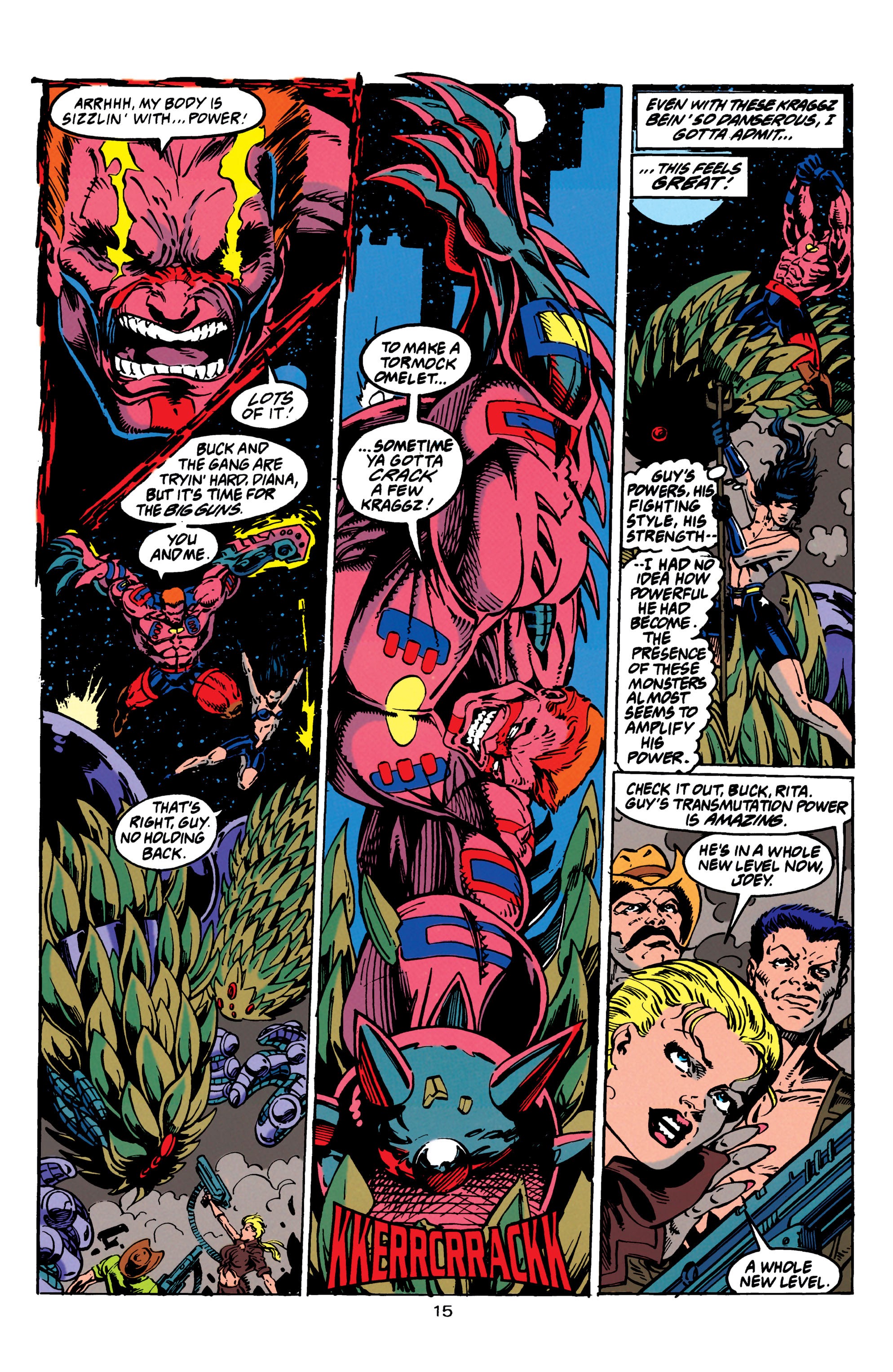 Read online Guy Gardner: Warrior comic -  Issue #32 - 13