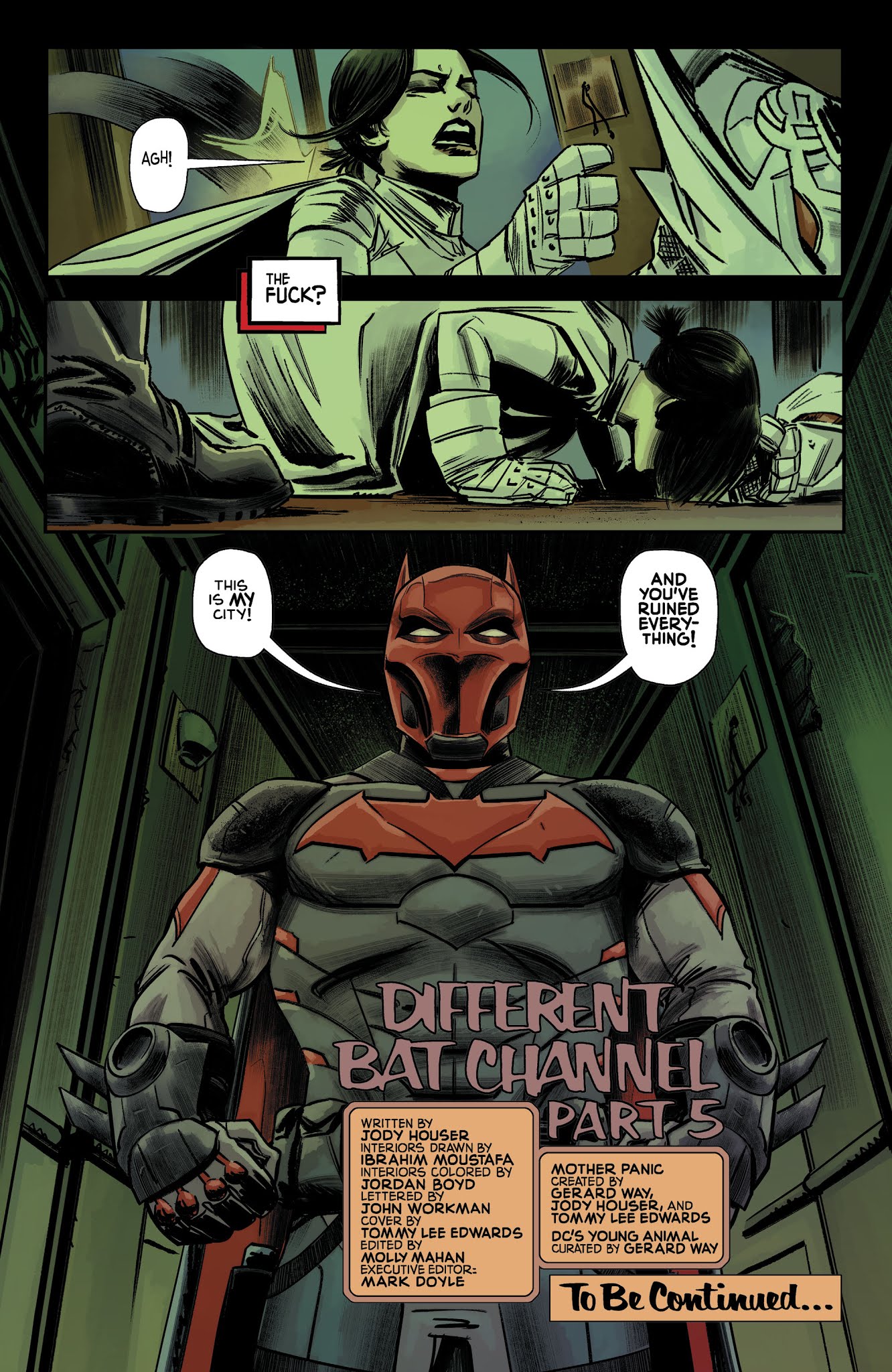 Read online Mother Panic: Gotham A.D. comic -  Issue #5 - 26