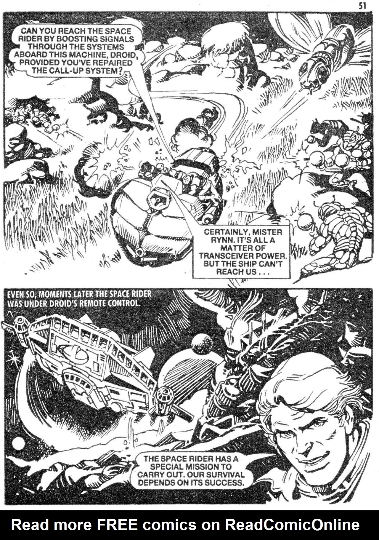 Read online Starblazer comic -  Issue #201 - 52