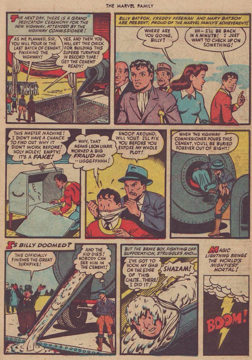 Read online The Marvel Family comic -  Issue #35 - 11