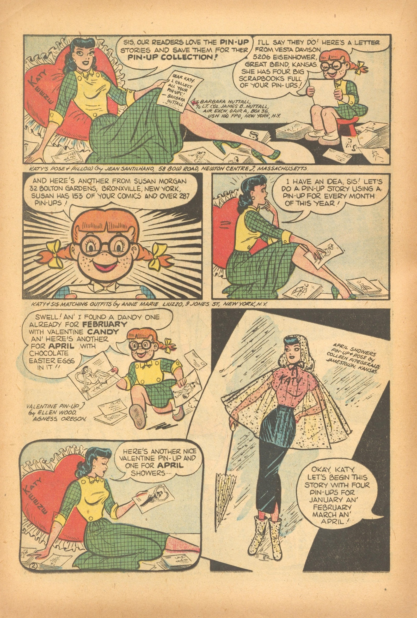 Read online Katy Keene (1949) comic -  Issue #21 - 16