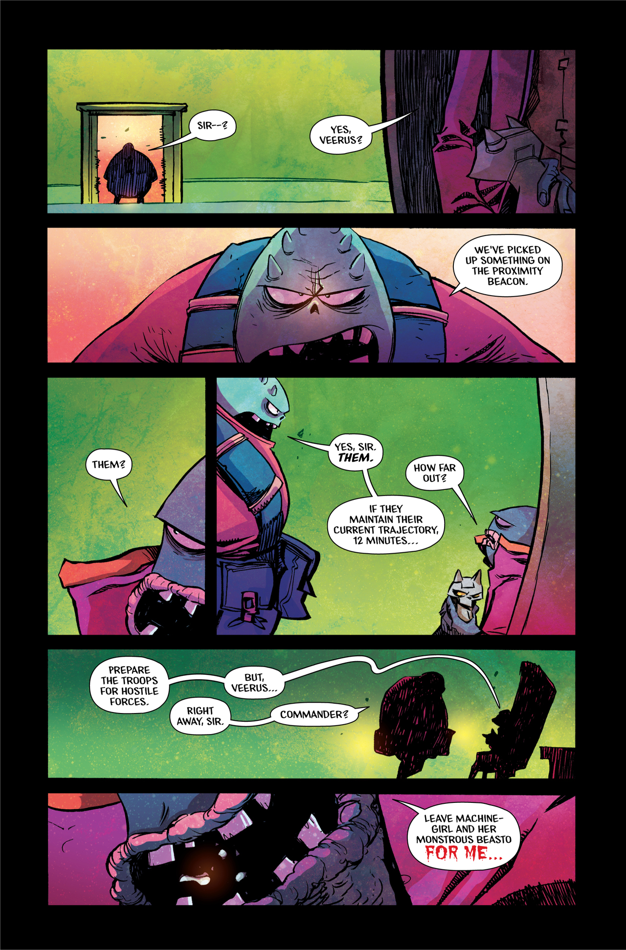 Read online Beasto Blanco Spacewave Conquest comic -  Issue # Full - 6