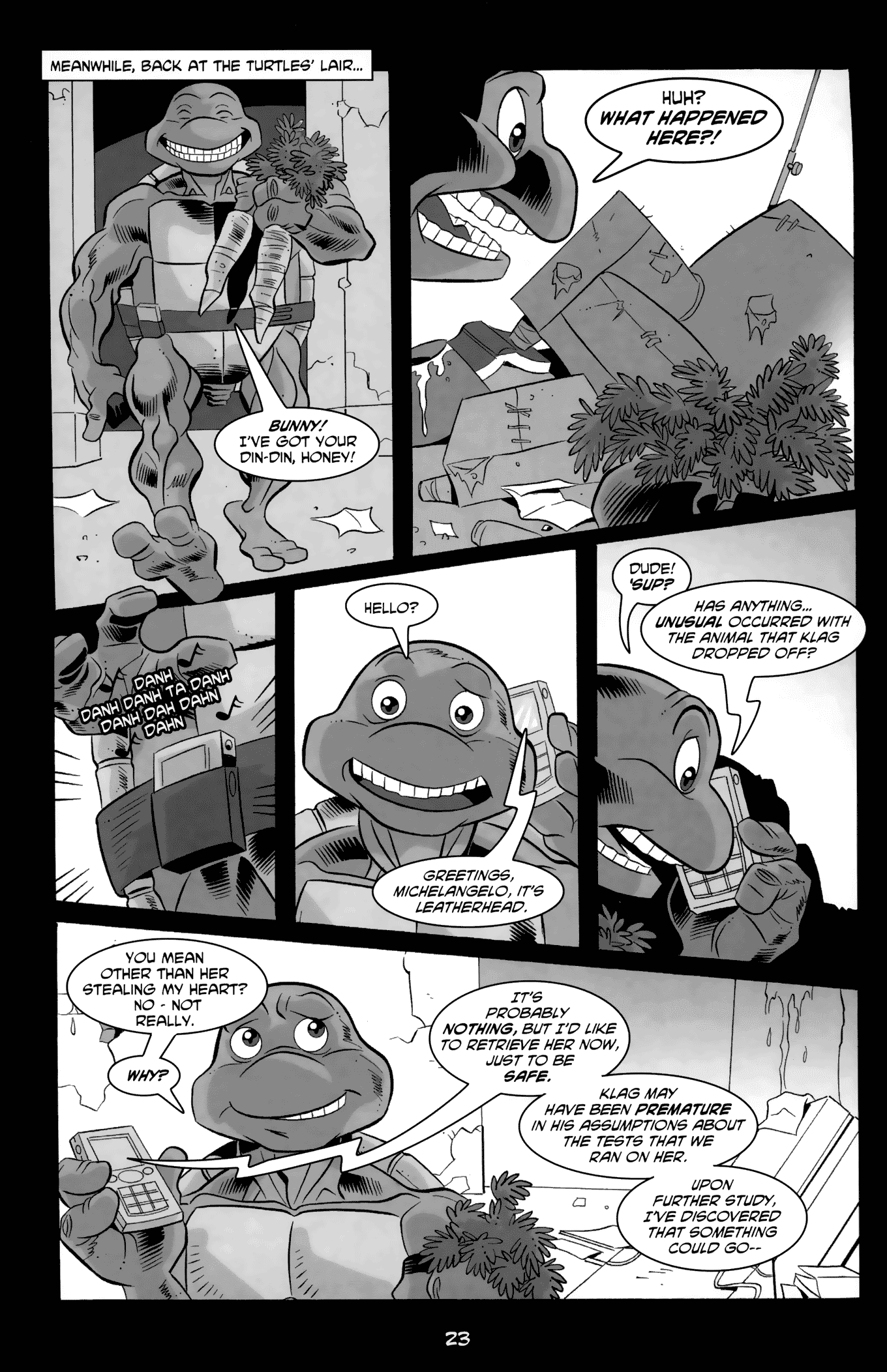 Read online Tales of the TMNT comic -  Issue #62 - 26