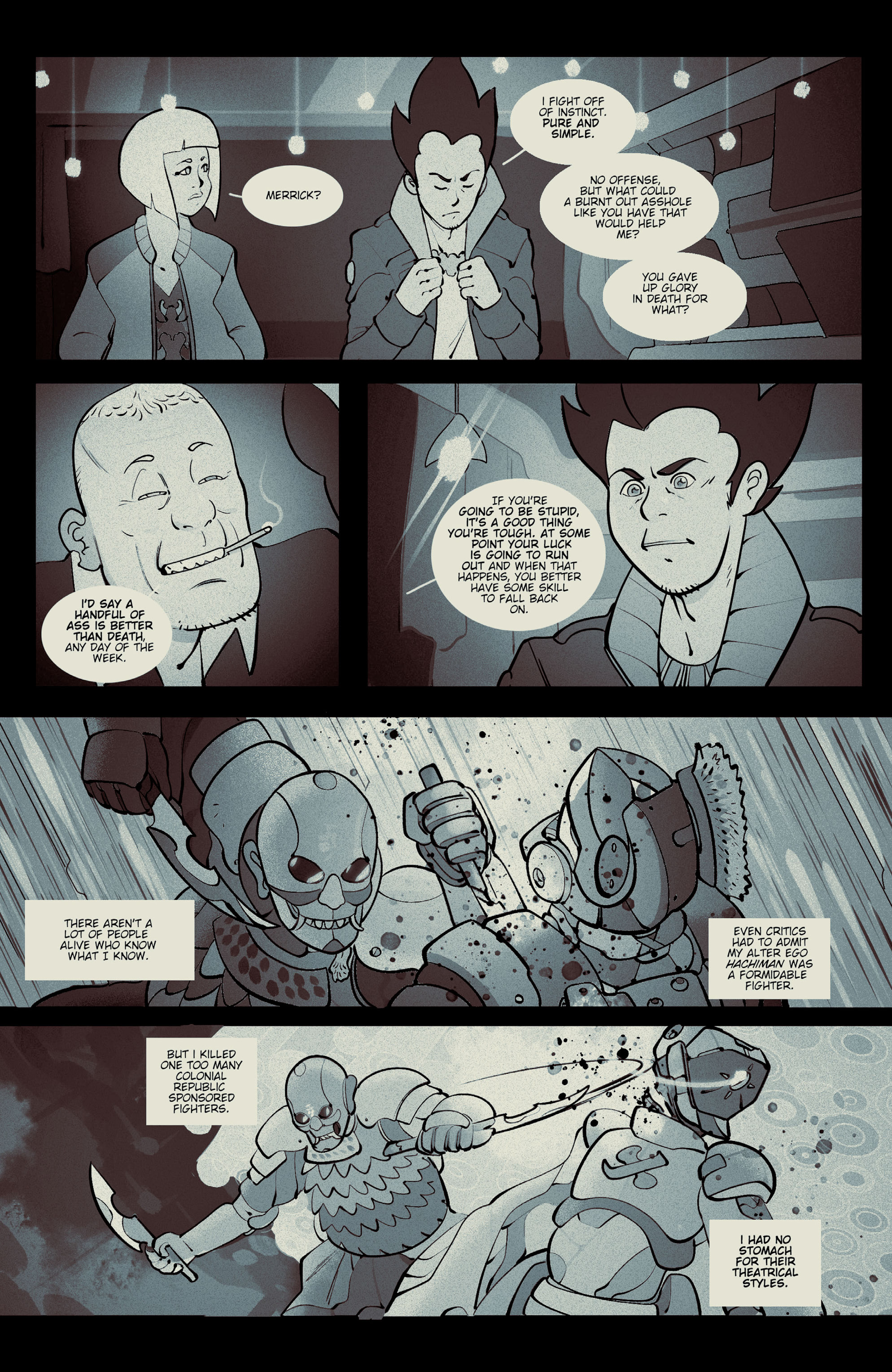 Read online Neverender comic -  Issue #4 - 7