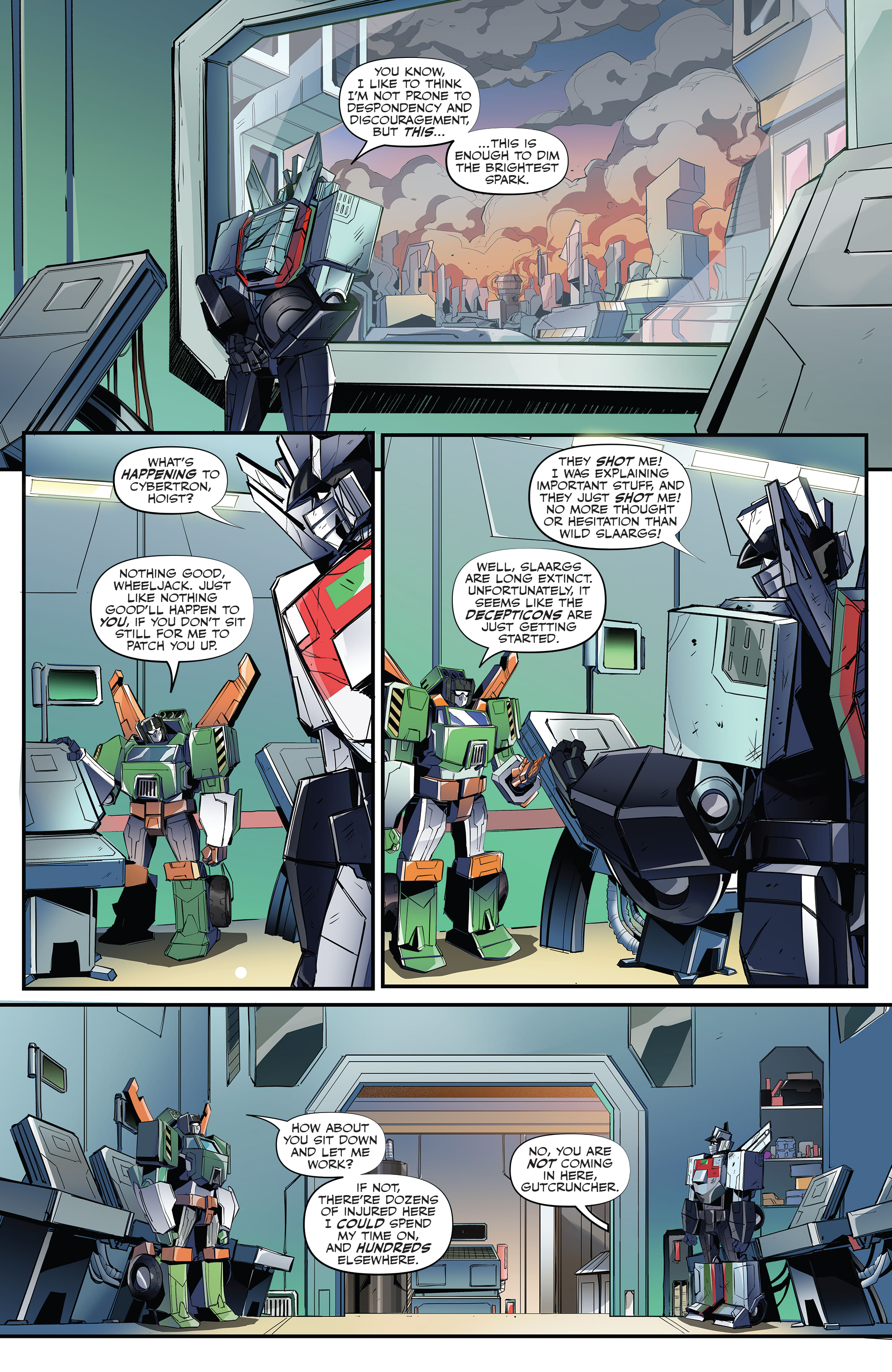 Read online Transformers: Escape comic -  Issue #1 - 6