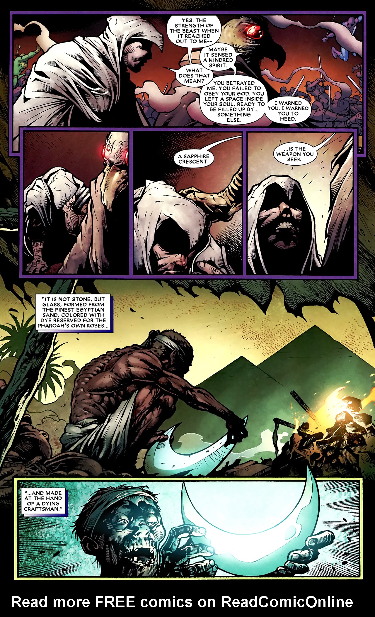 Read online Shadowland: Moon Knight comic -  Issue #2 - 12